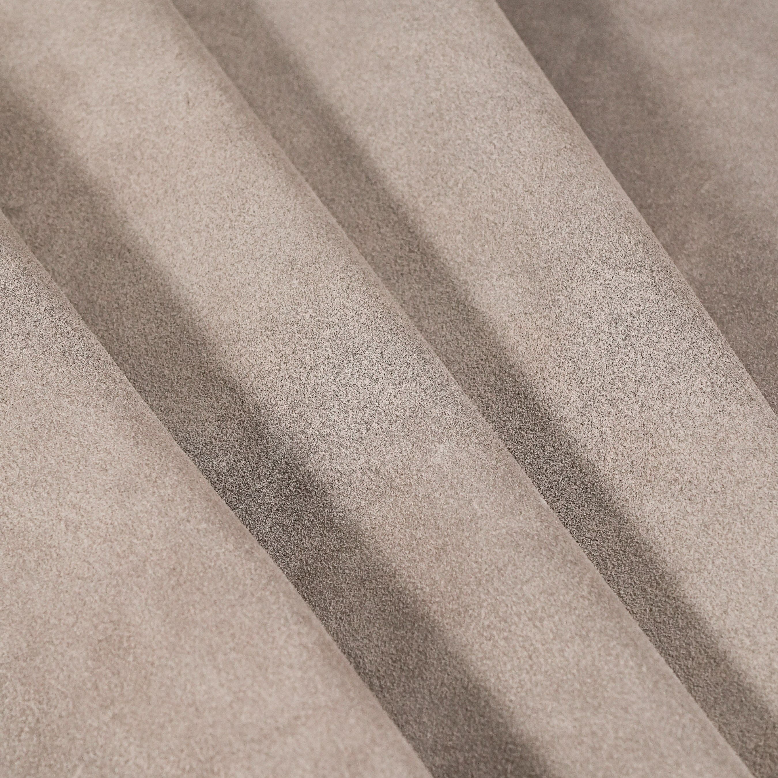 Suede Bella stone gray leather sheet