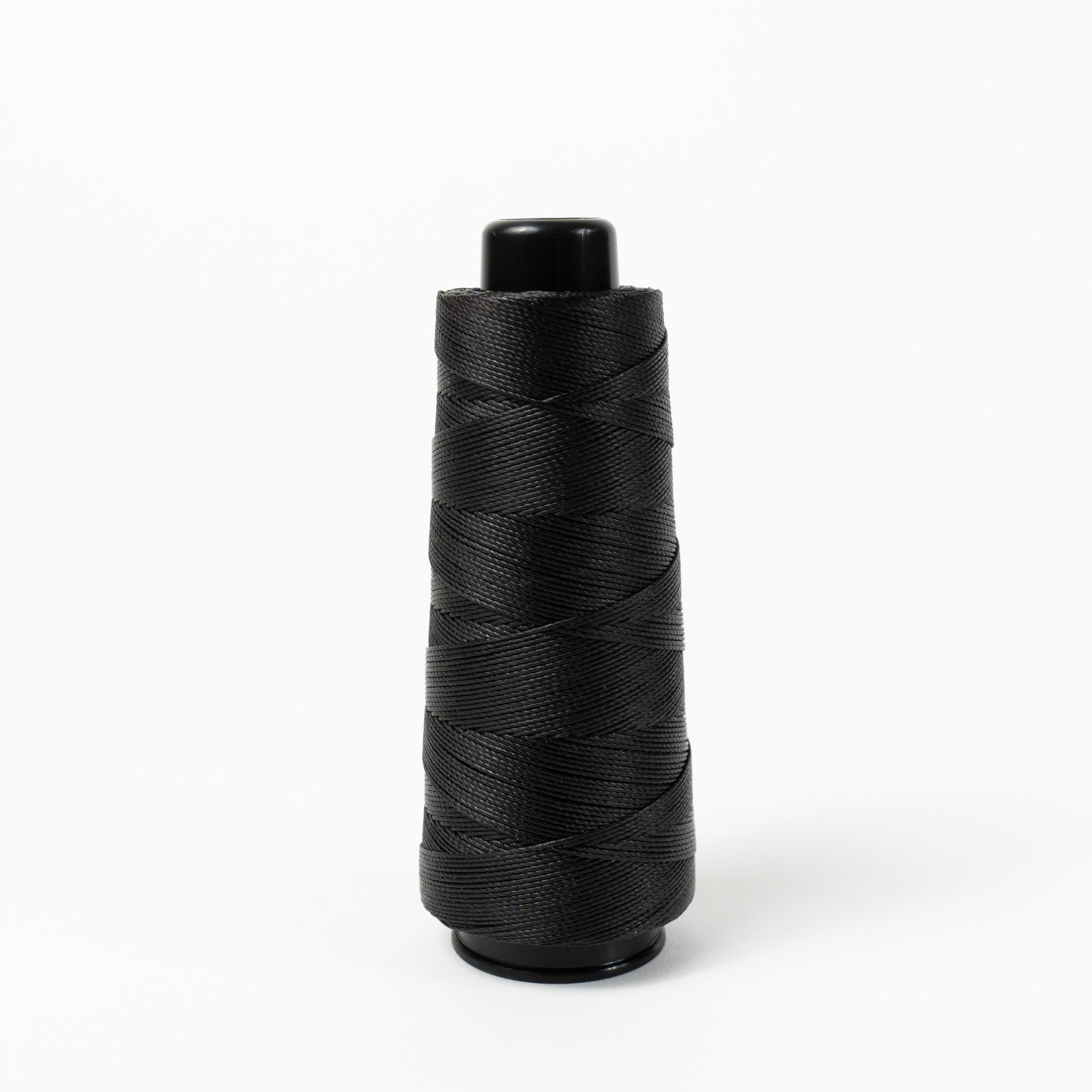 MBT onyx waxed polyester thread, 200 meter spool