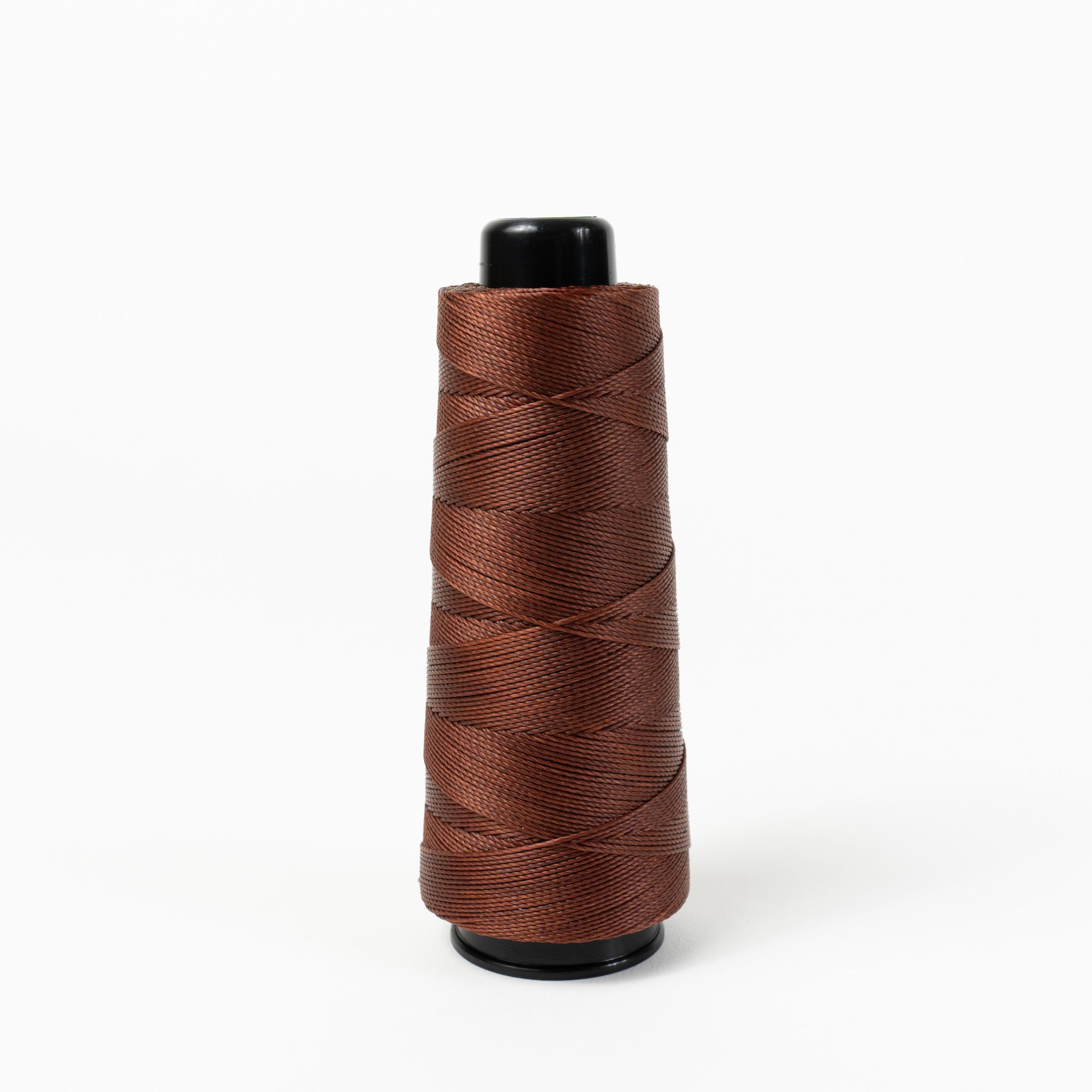 MBT russet waxed polyester thread, 200 meter spool