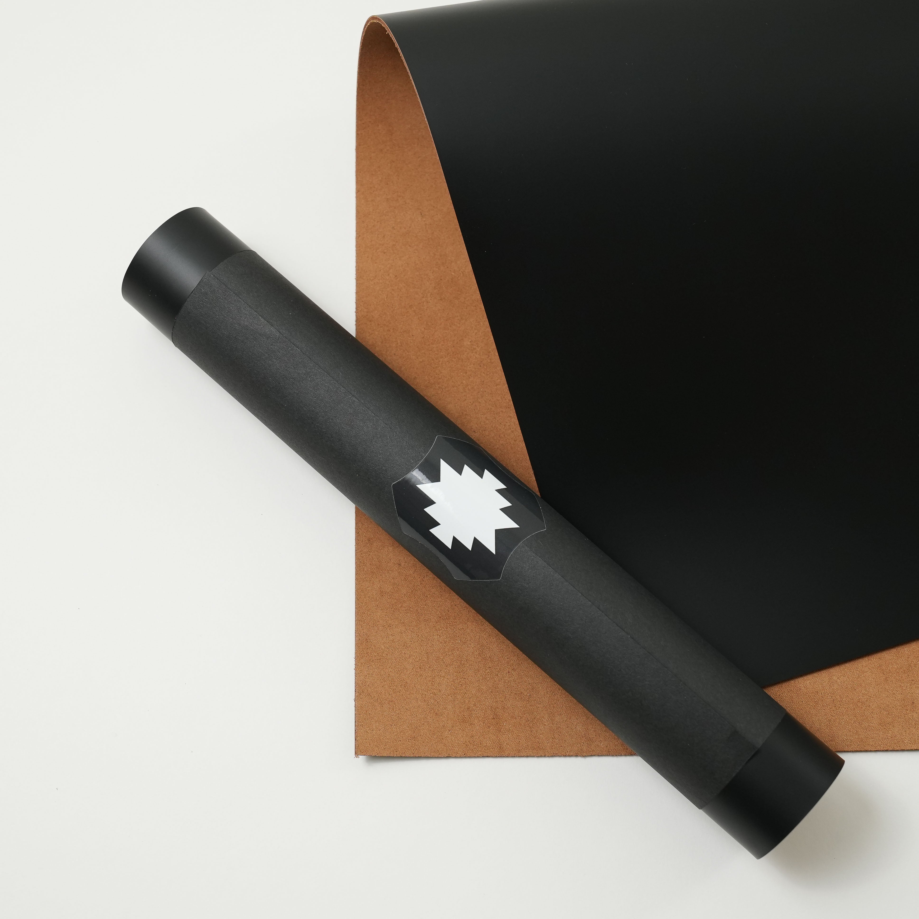 Italian Smooth Leather Panels - Black