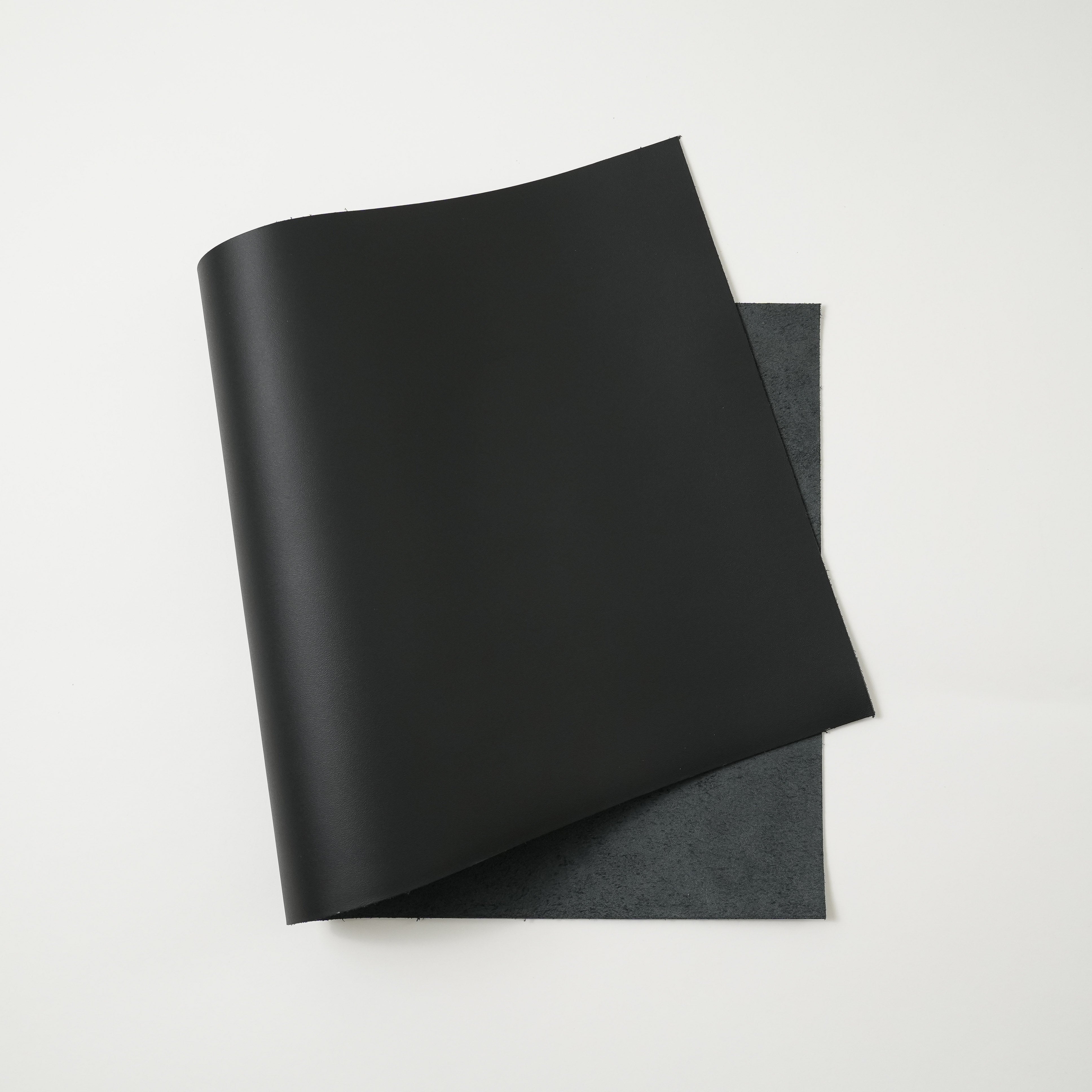 Italian Top Grain Leather Panels - Black