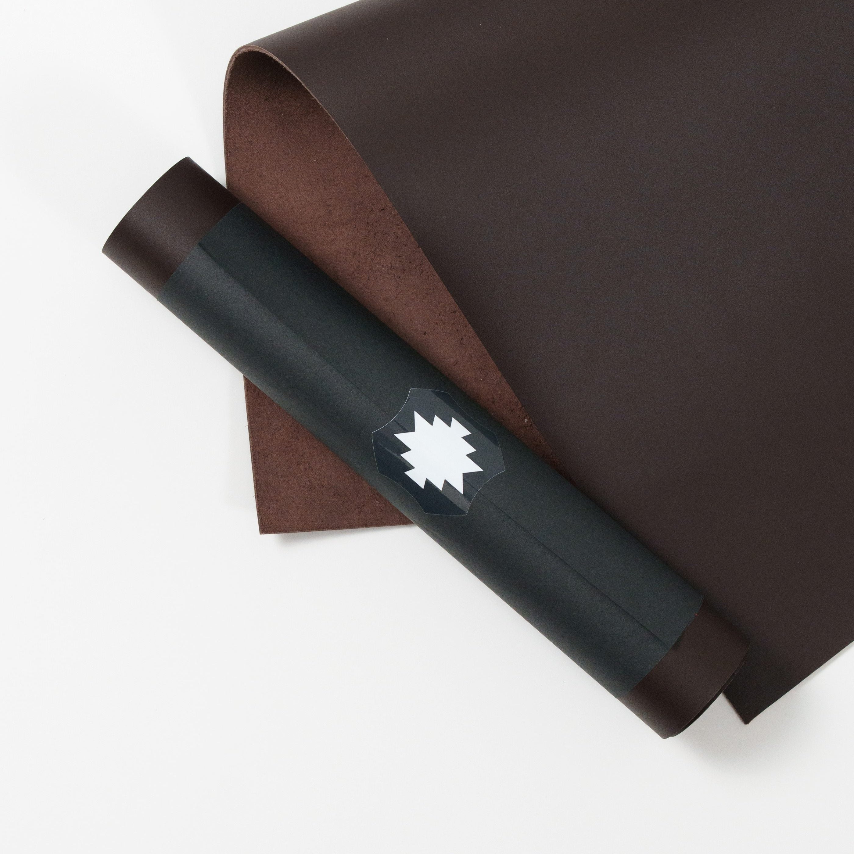 Italian Top Grain Leather Panels - Brown