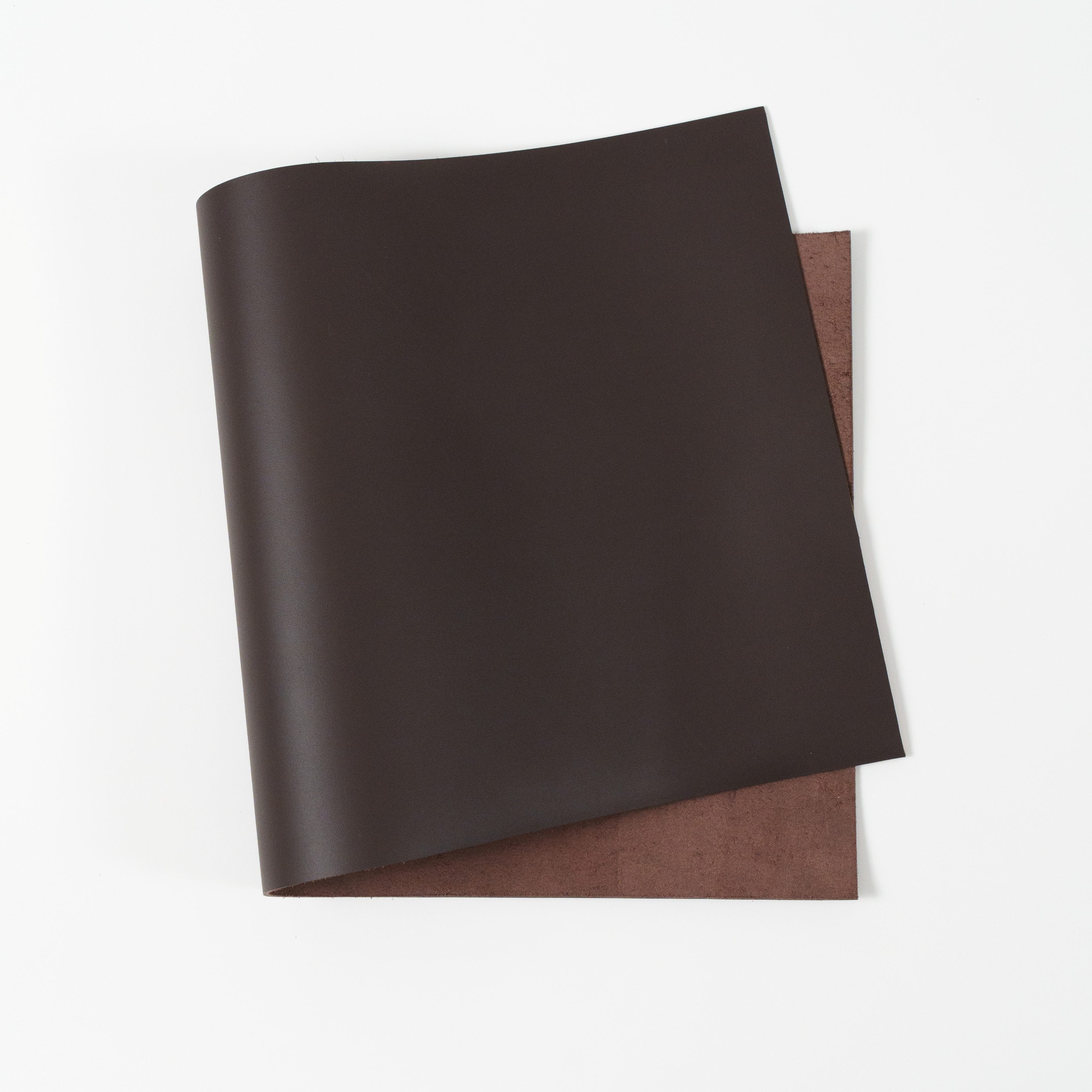 Italian Top Grain Leather Panels - Brown