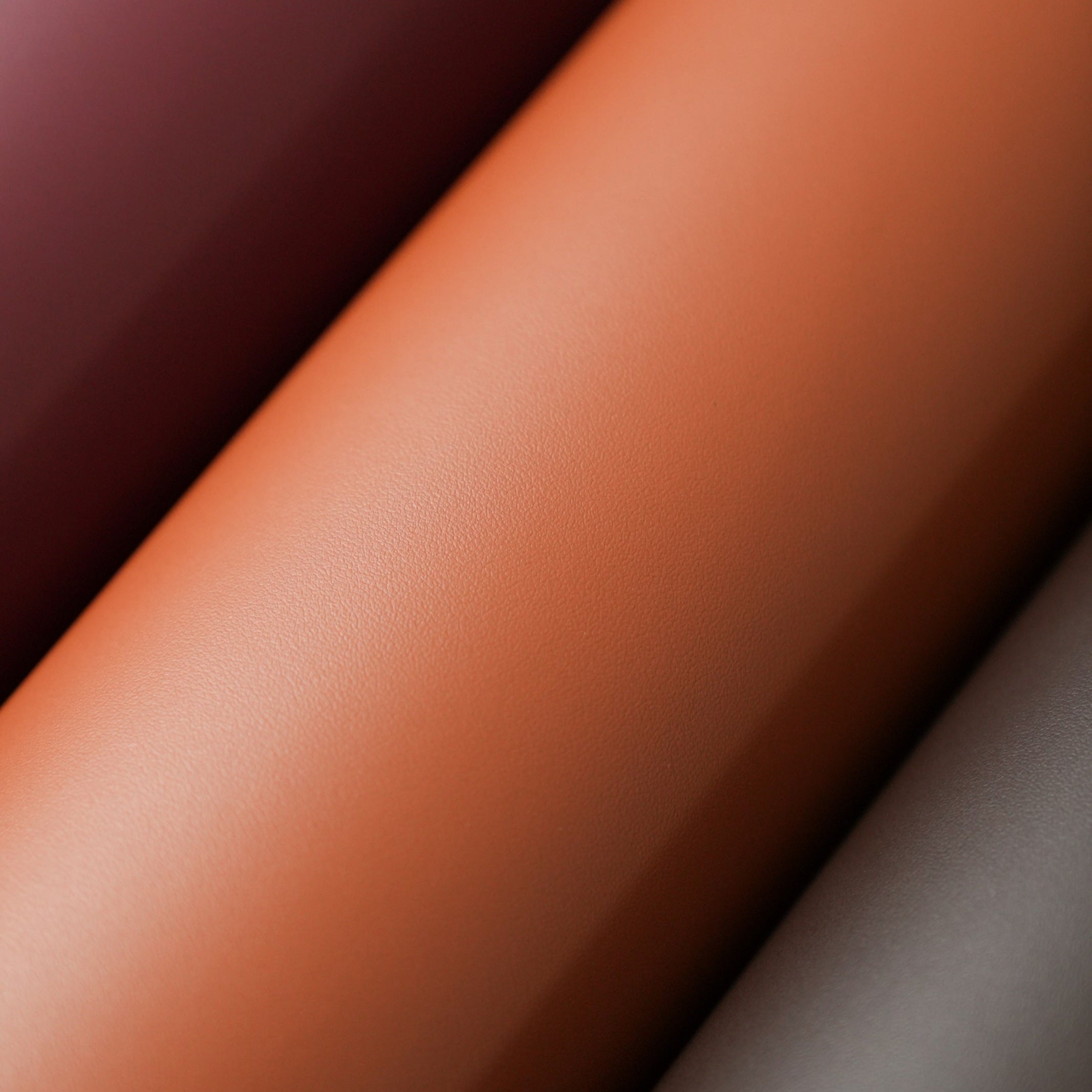 Italian Top Grain Leather Panels - Cognac Brown