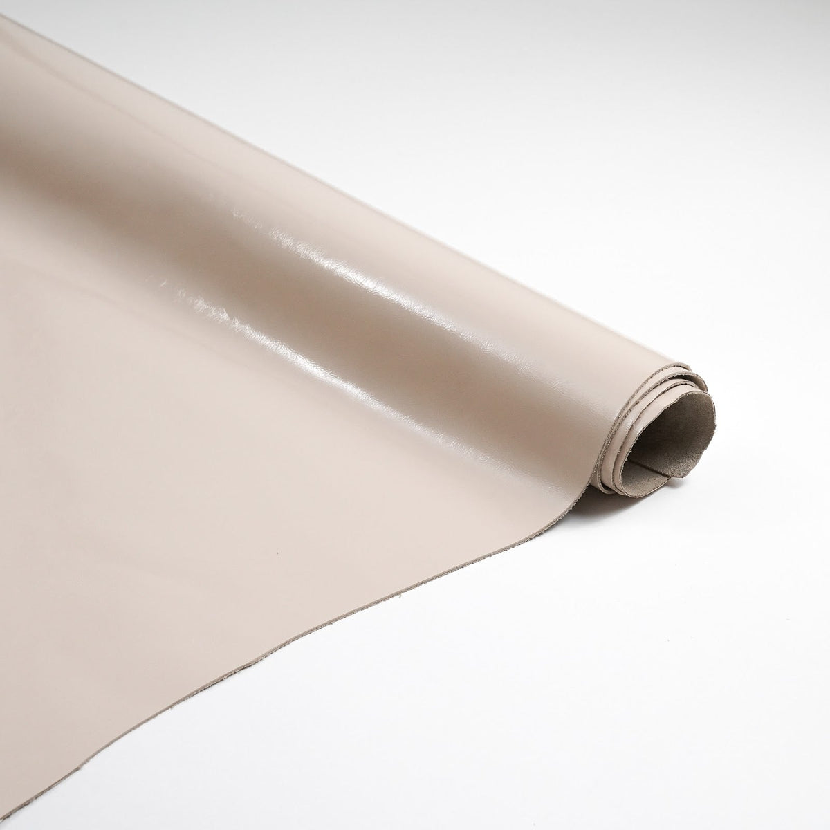 Crinkled Patent Leather Sides, 2.5-3 oz - Beige