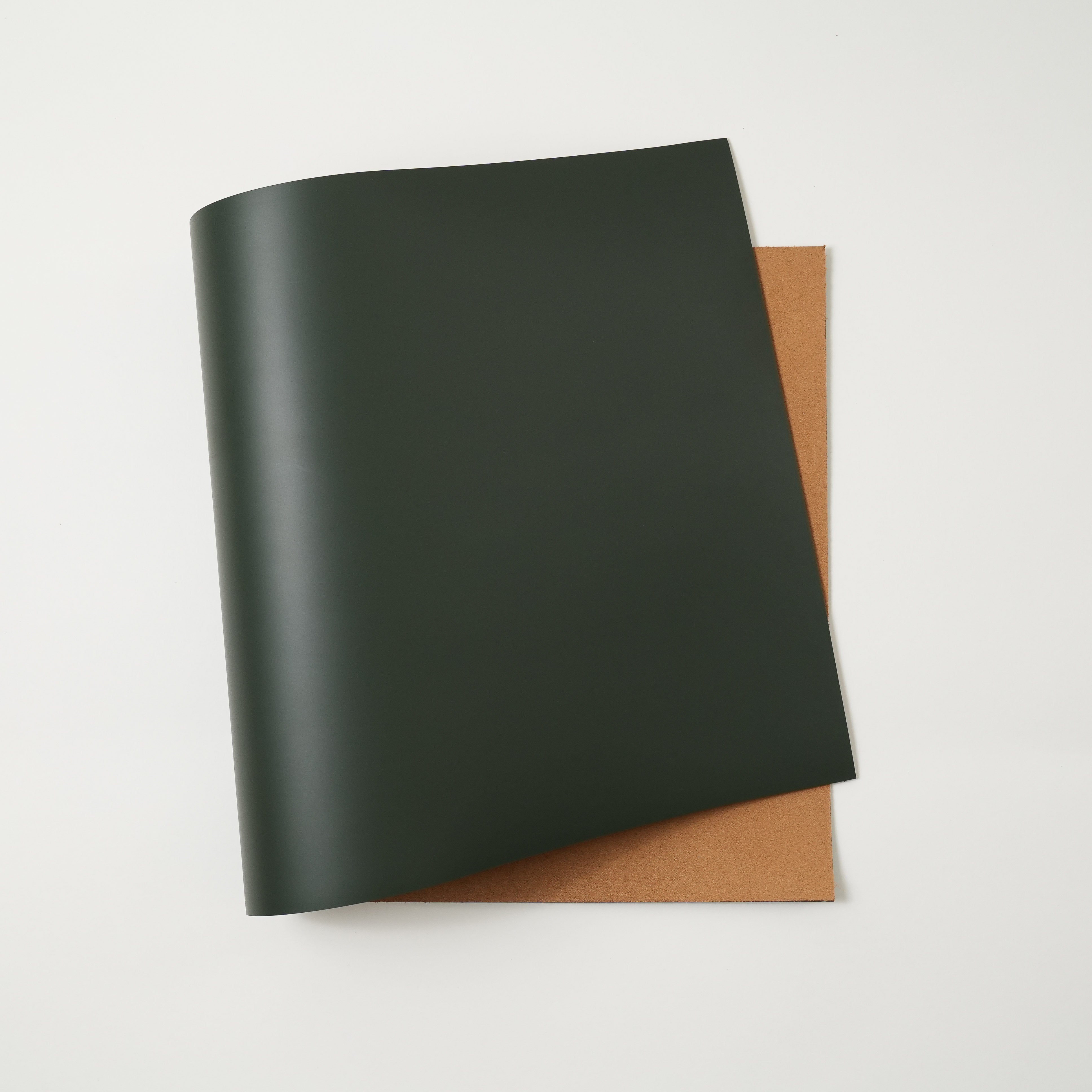 Italian Smooth Leather Panels - Green