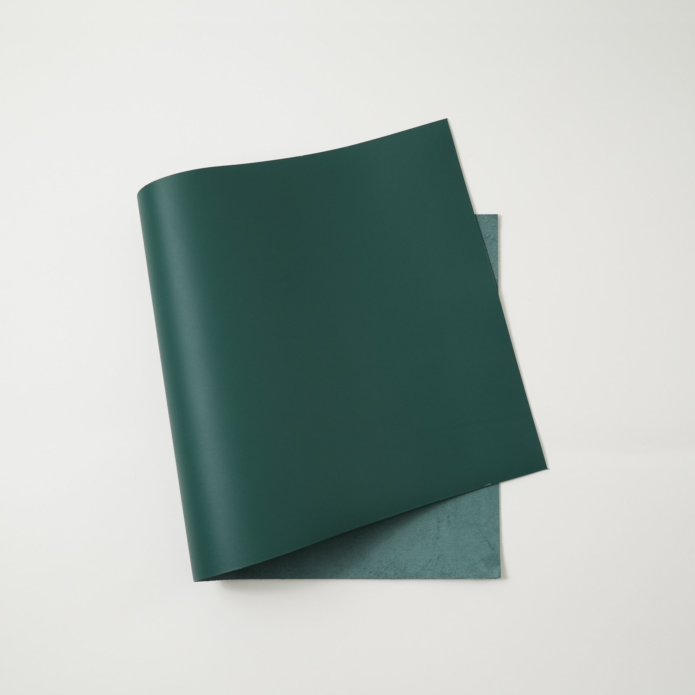Italian Top Grain Leather Panels - Green