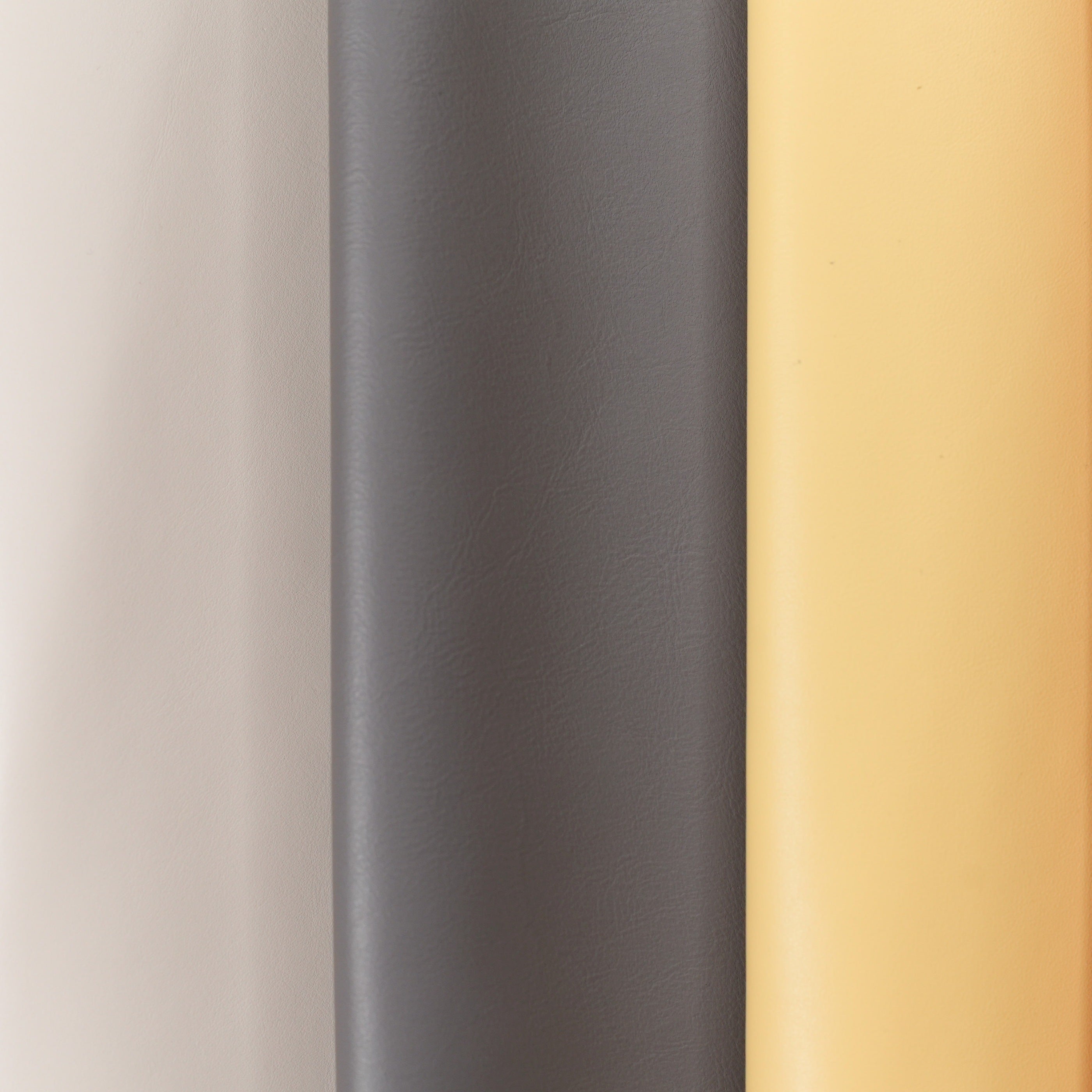 italian nappa calfskin leather close up gray