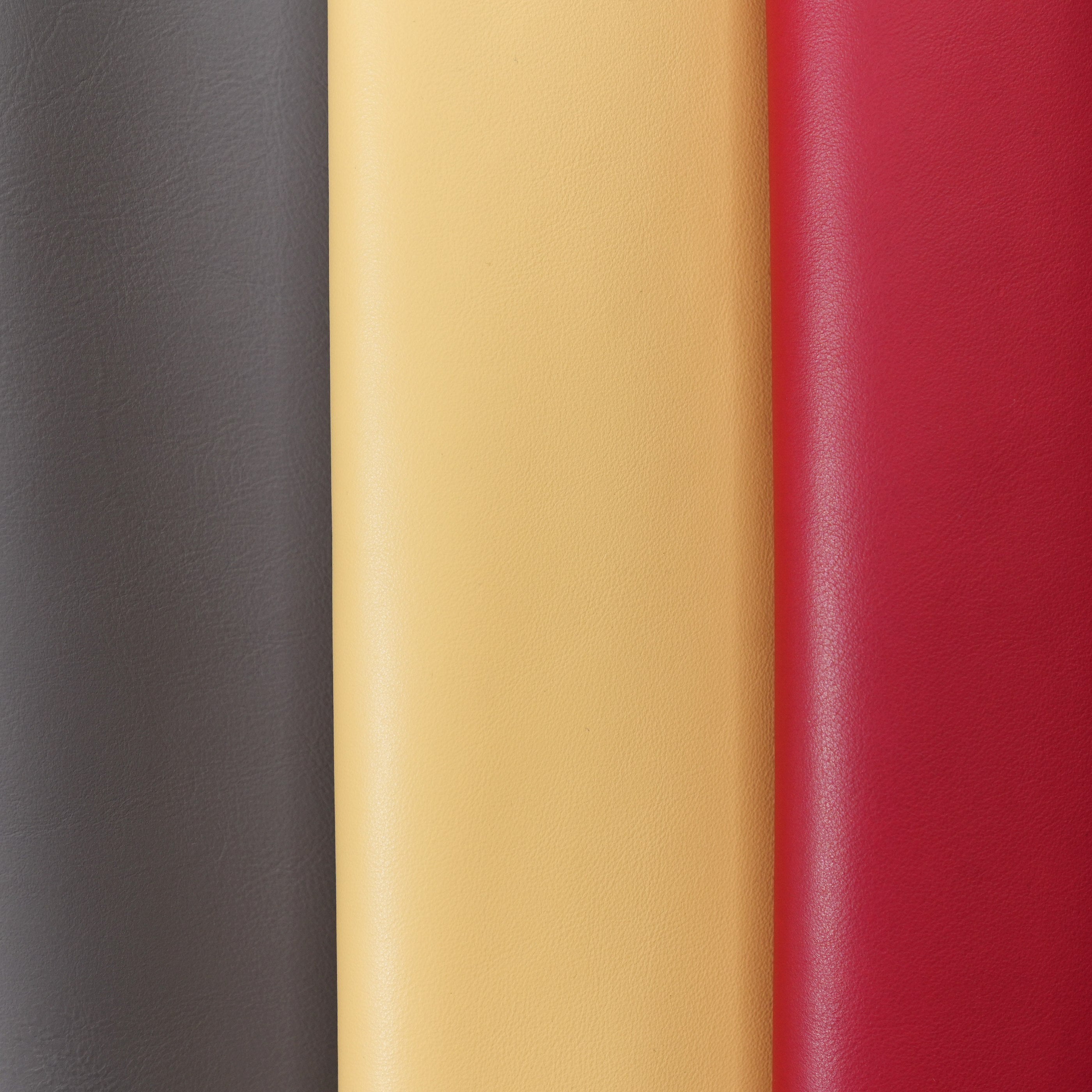 italian nappa calfskin leather close up soft yellow