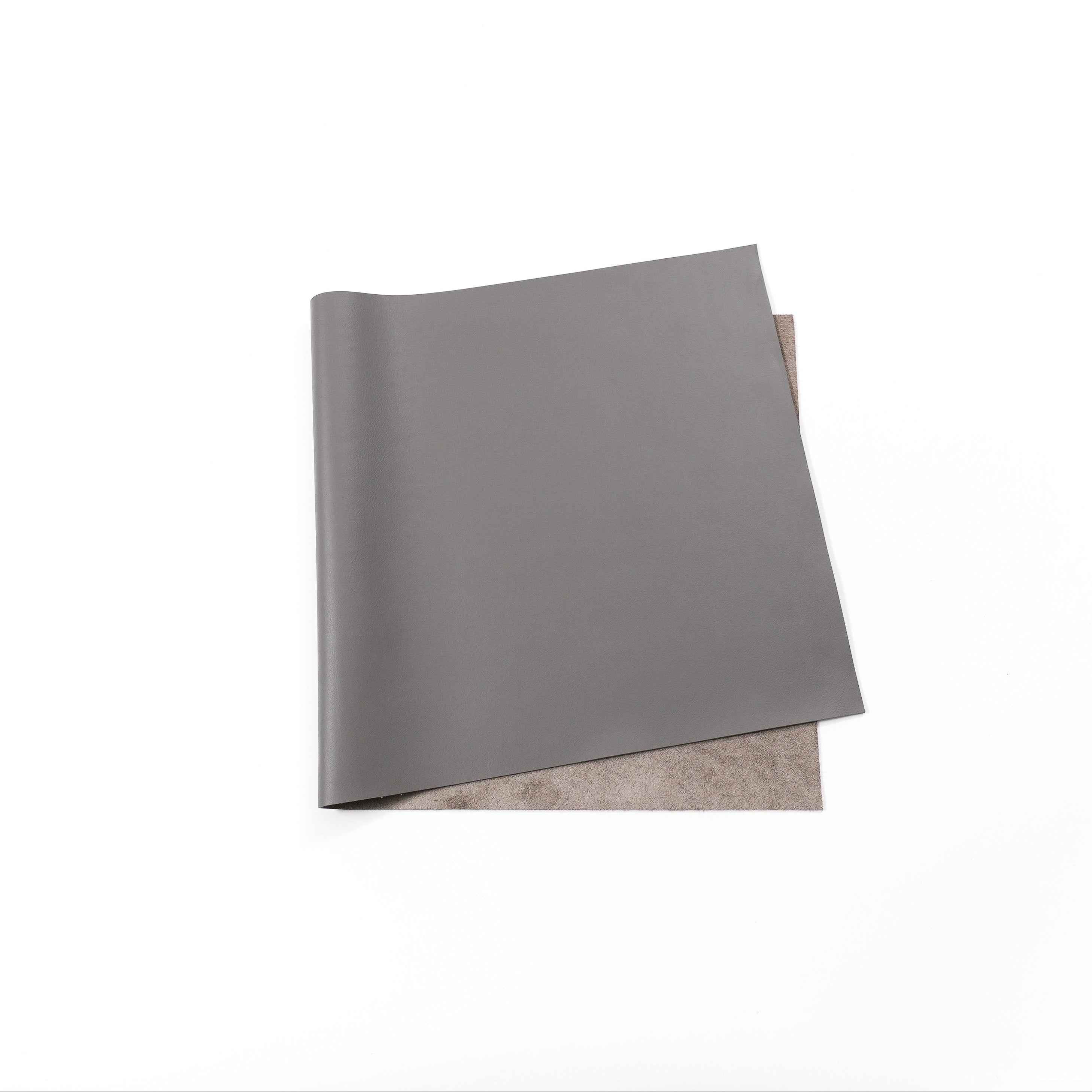 Italian Nappa Calfskin Leather Panels - Gray