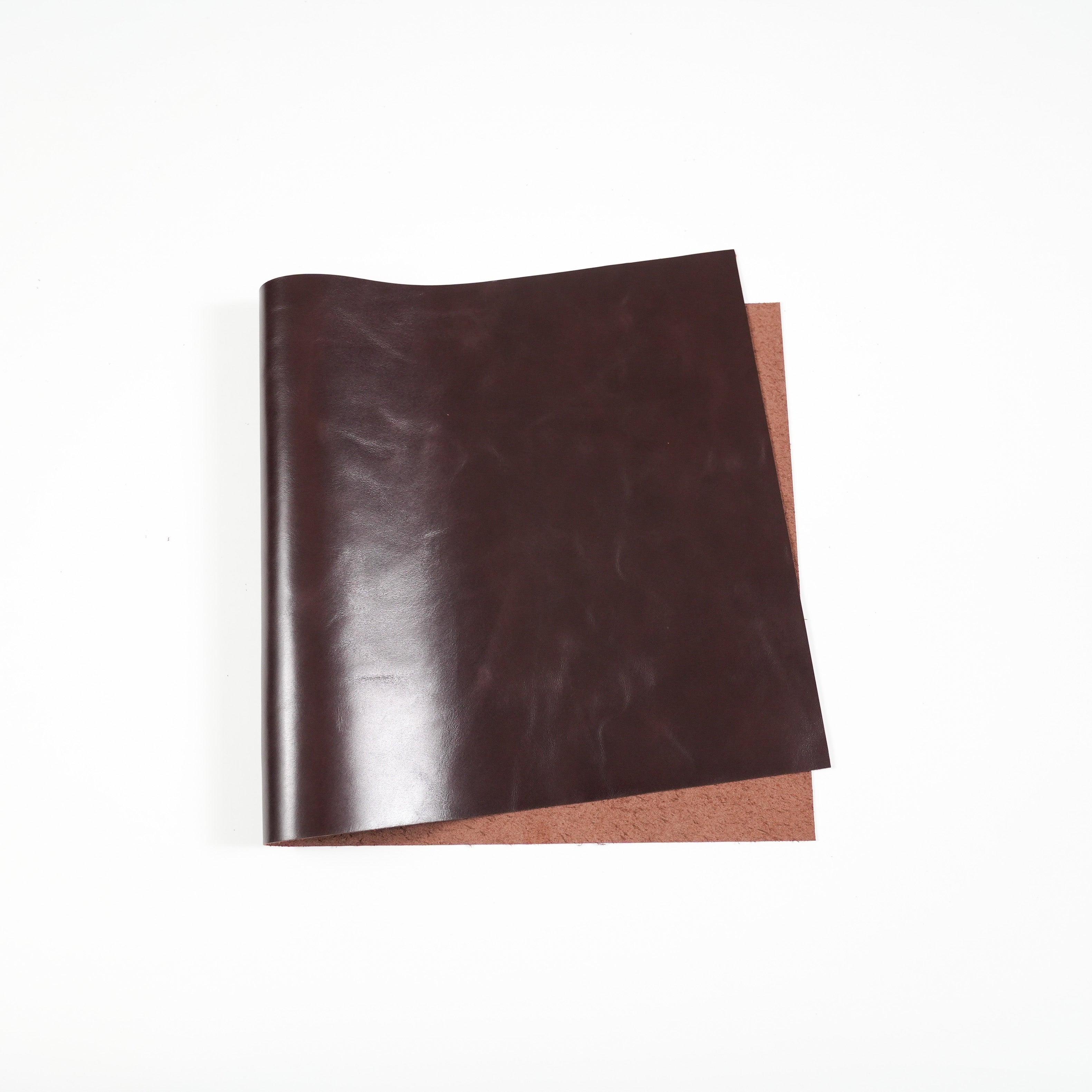 Italian Top Grain Glazed Leather Panels – Brown