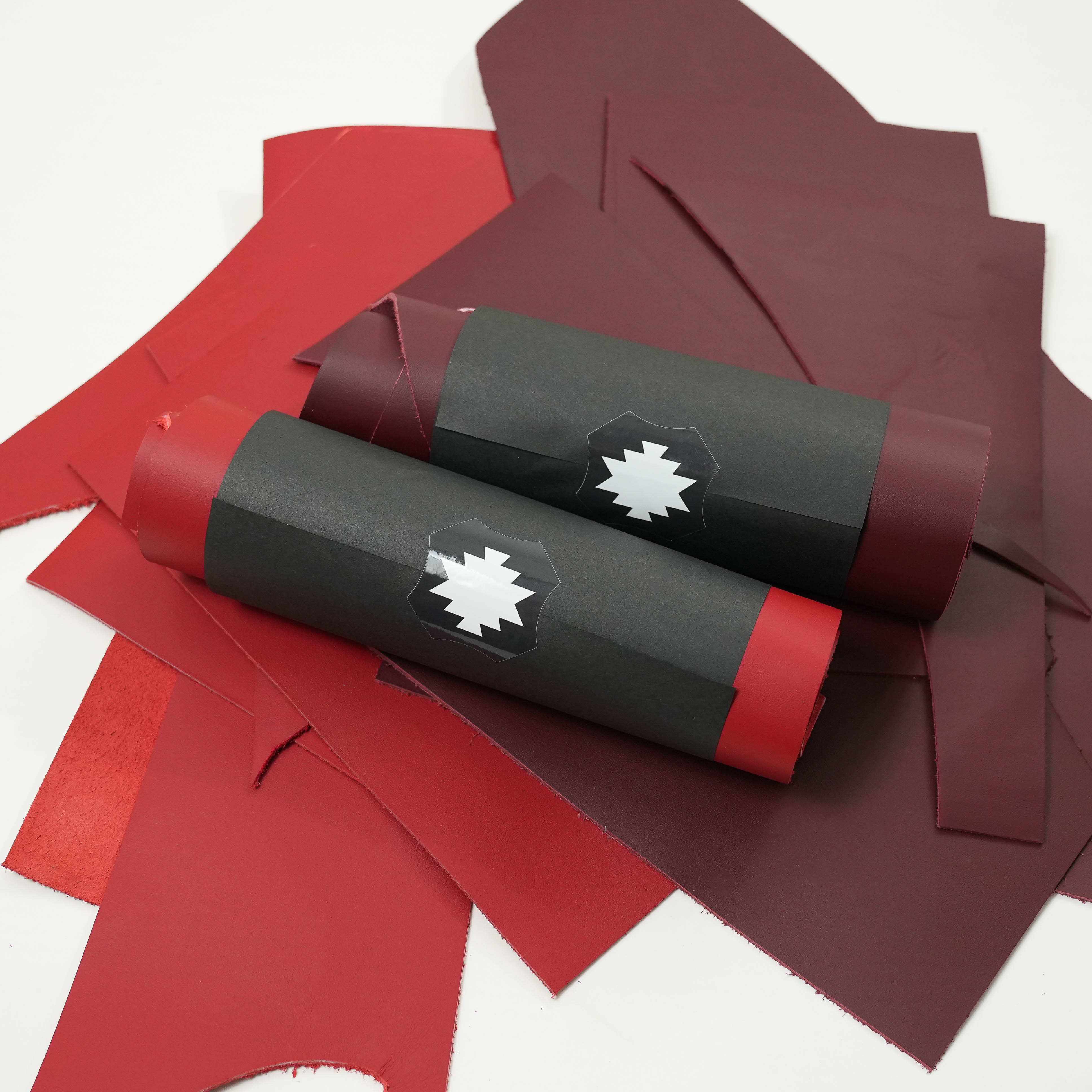 italian top grain leather scraps remnants