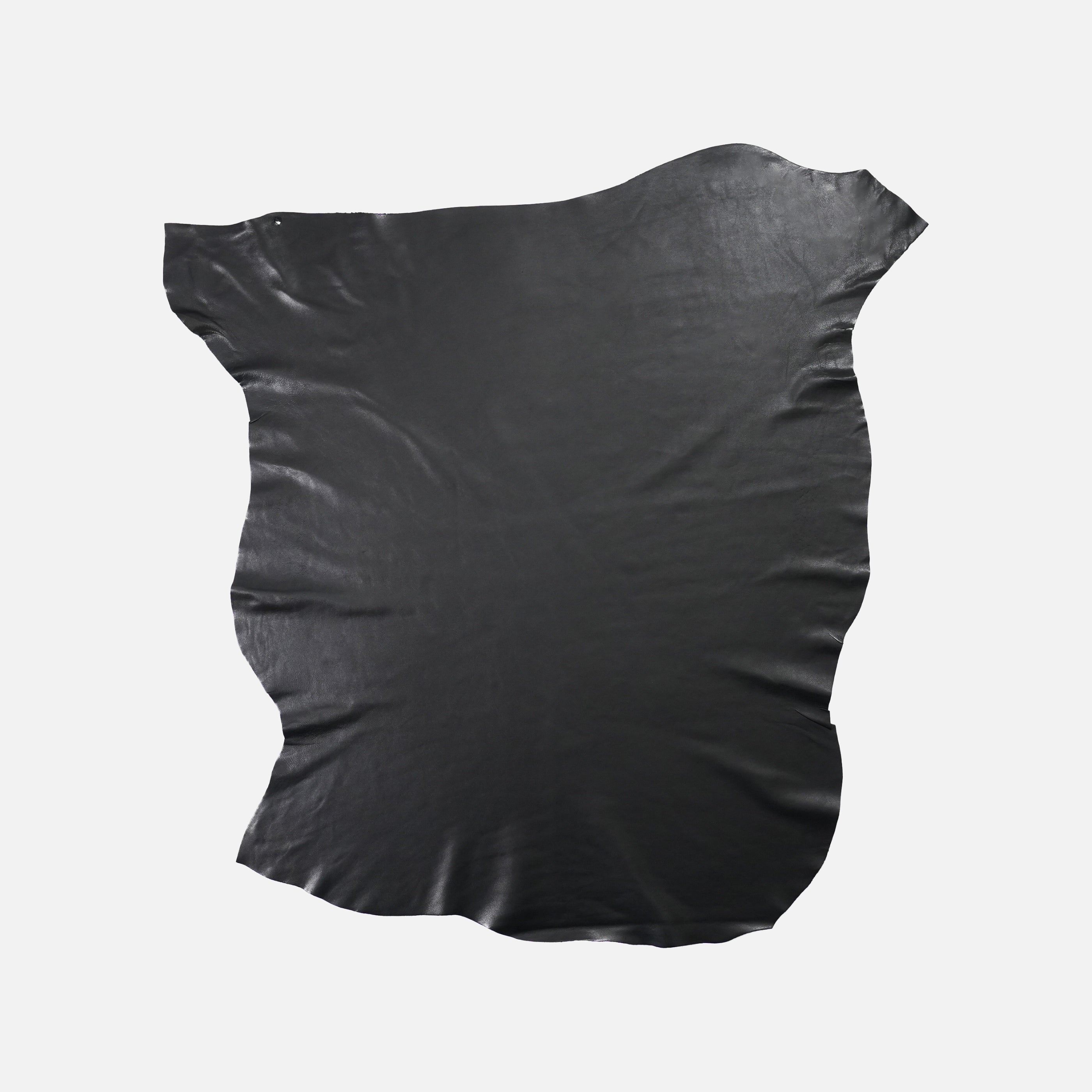 lambskin garment leather whole hide plonge black