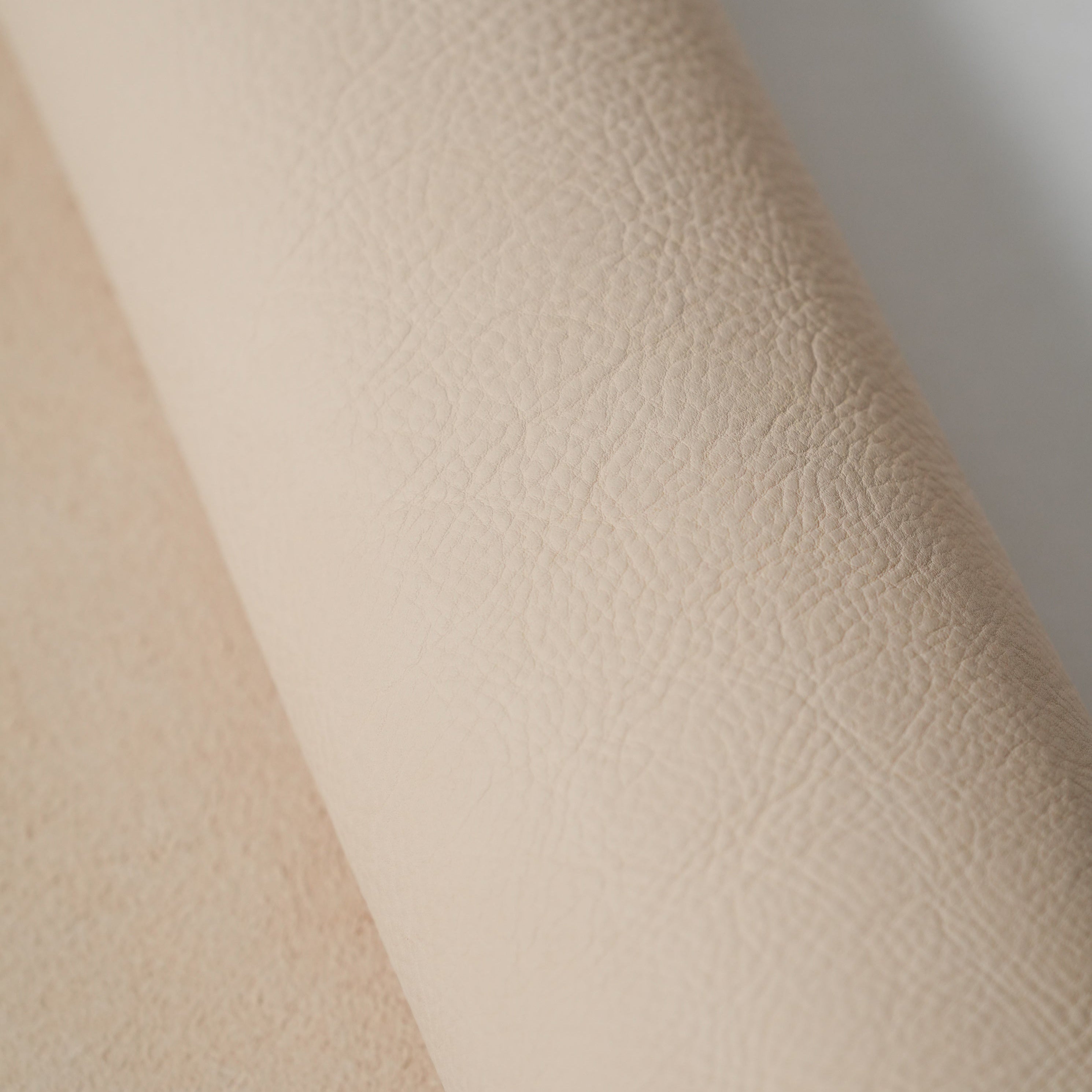 Milled veg tan leather sides piece