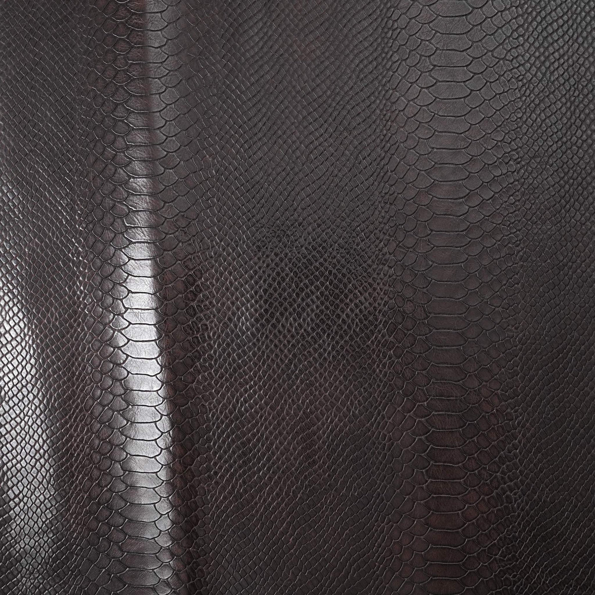 Python Embossed Leather, 2.5-3 oz - Brown