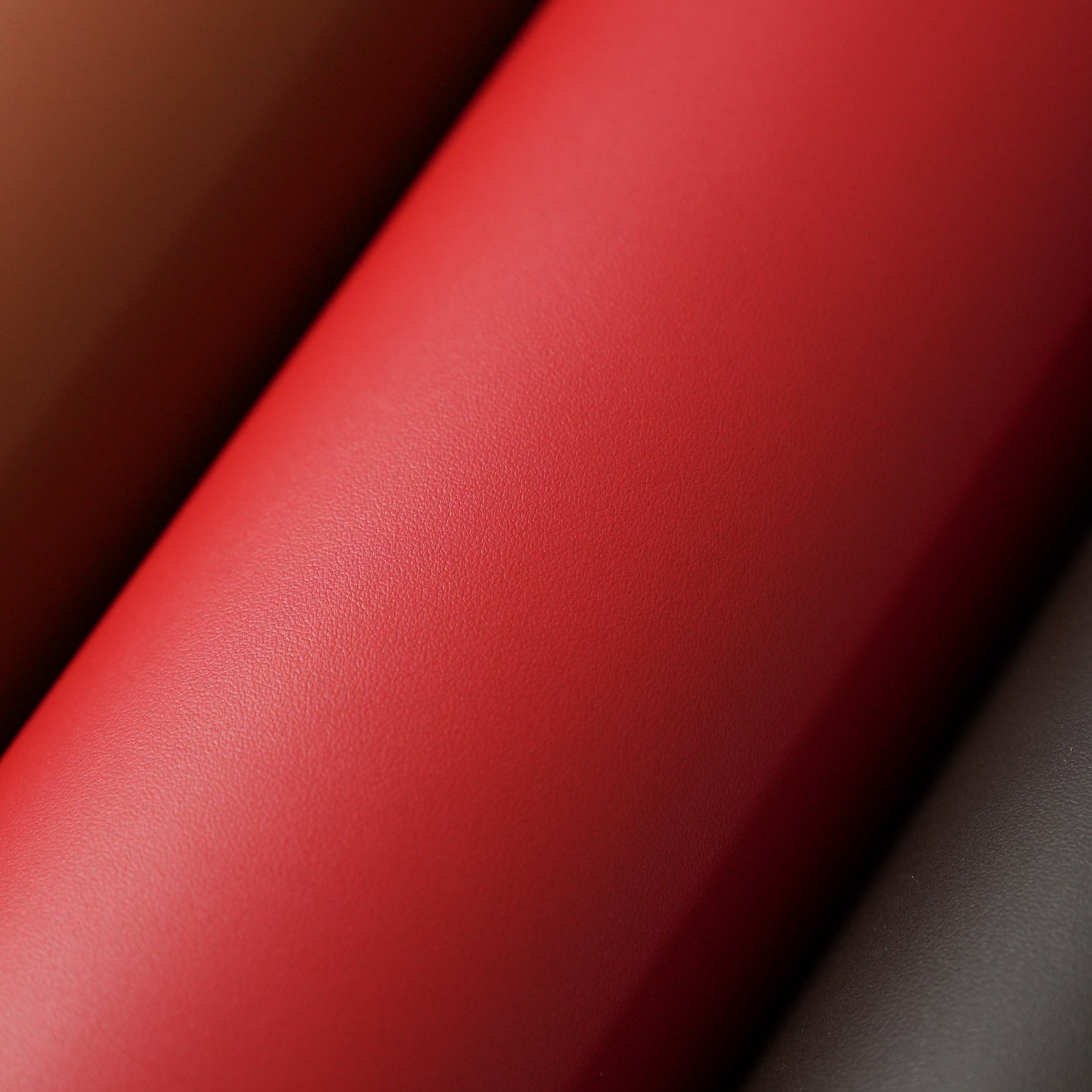 Italian Top Grain Leather Panels - Red