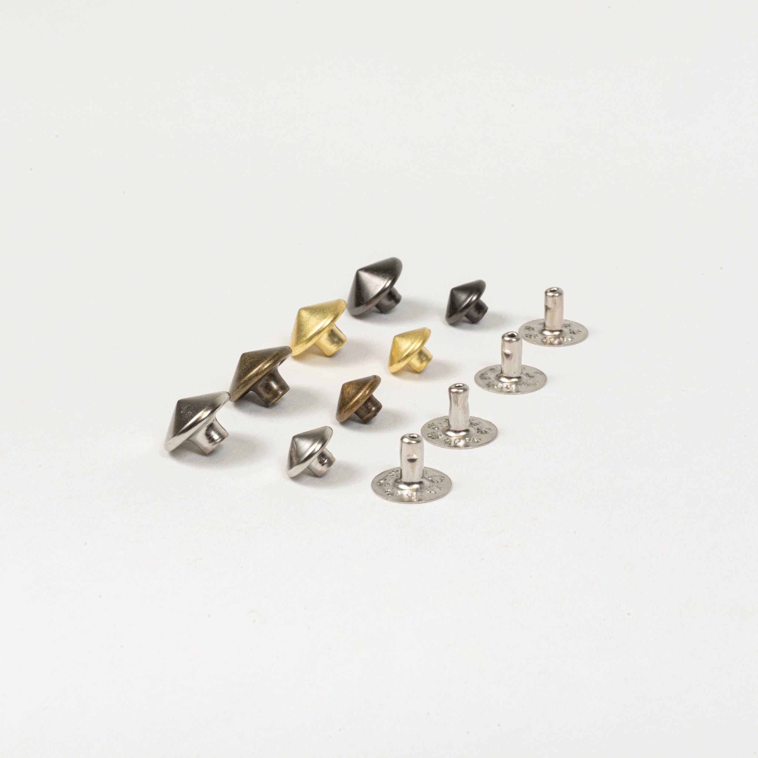 spike rivets all sizes and finishes