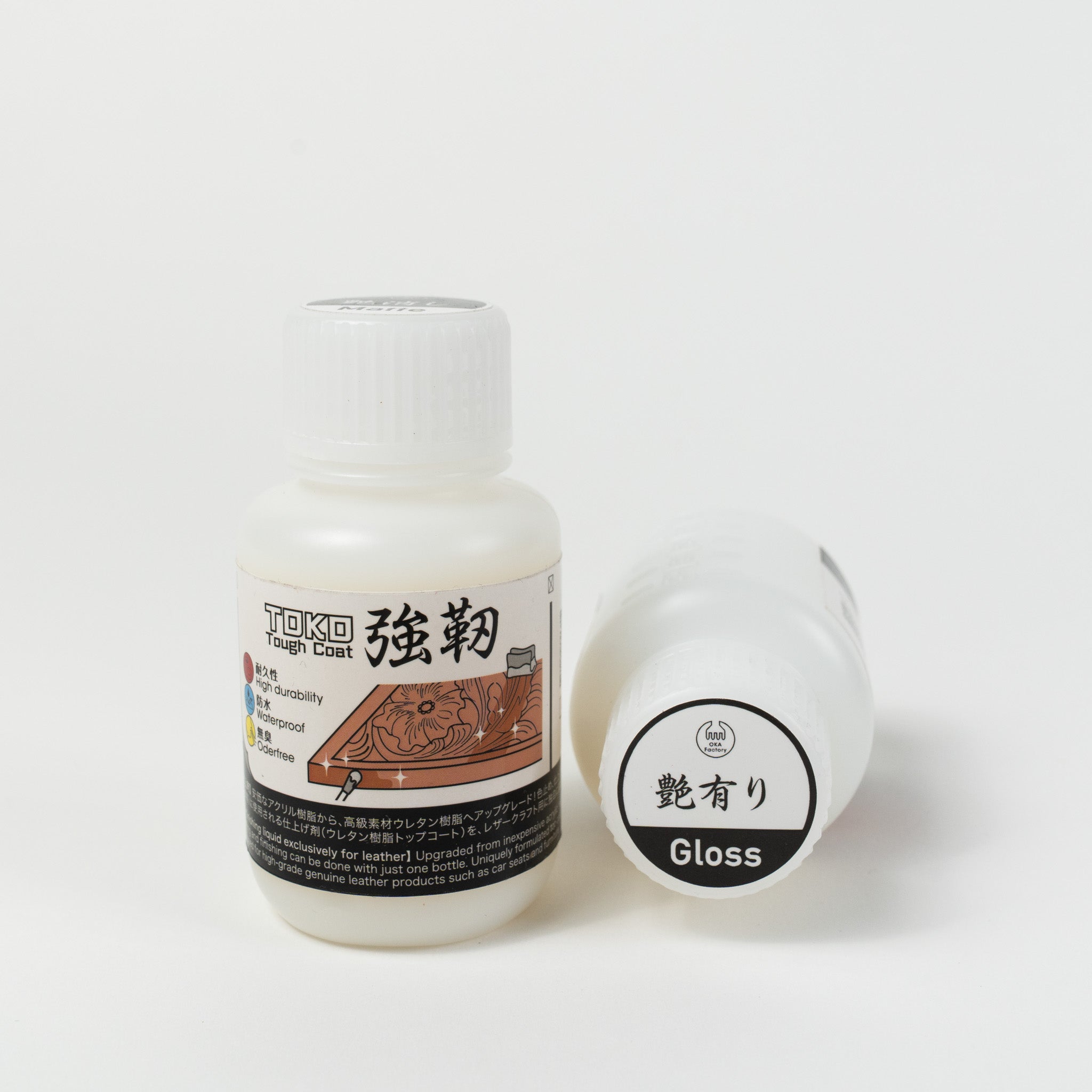TOKO Tough Coat leather finish gloss, 3.4 oz bottle