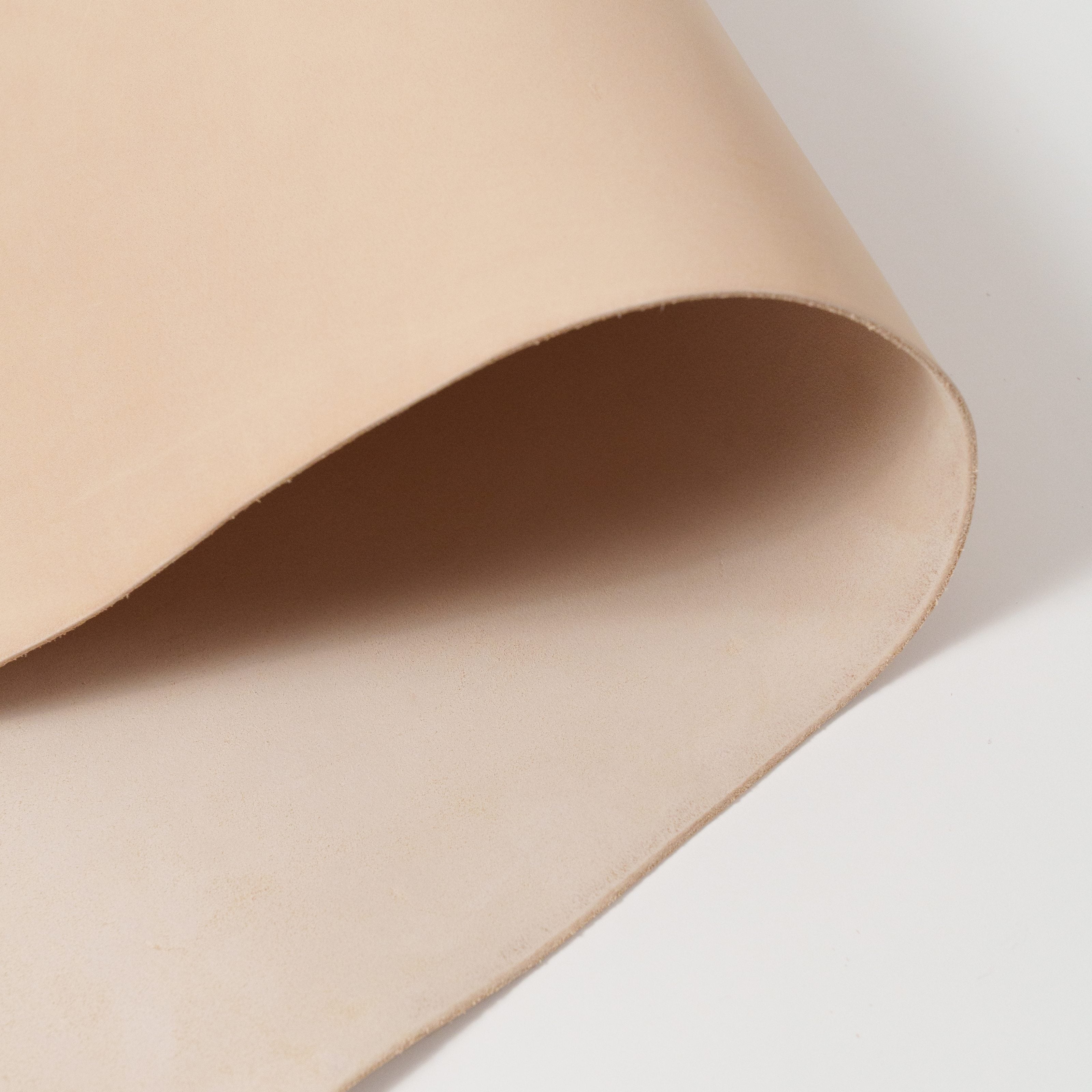 warm natural vachetta close-up