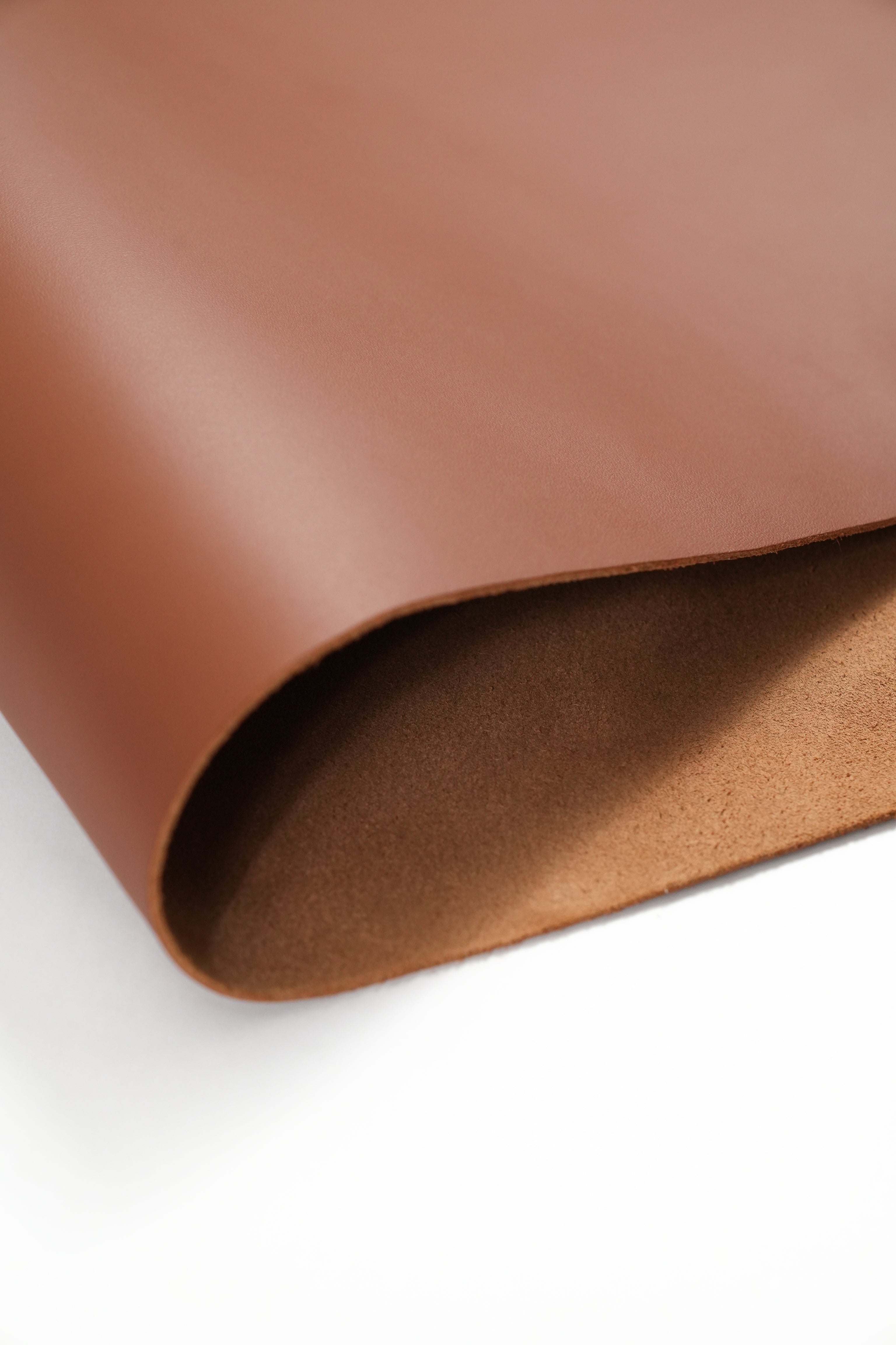 Italian Leather Alba - Cognac Brown