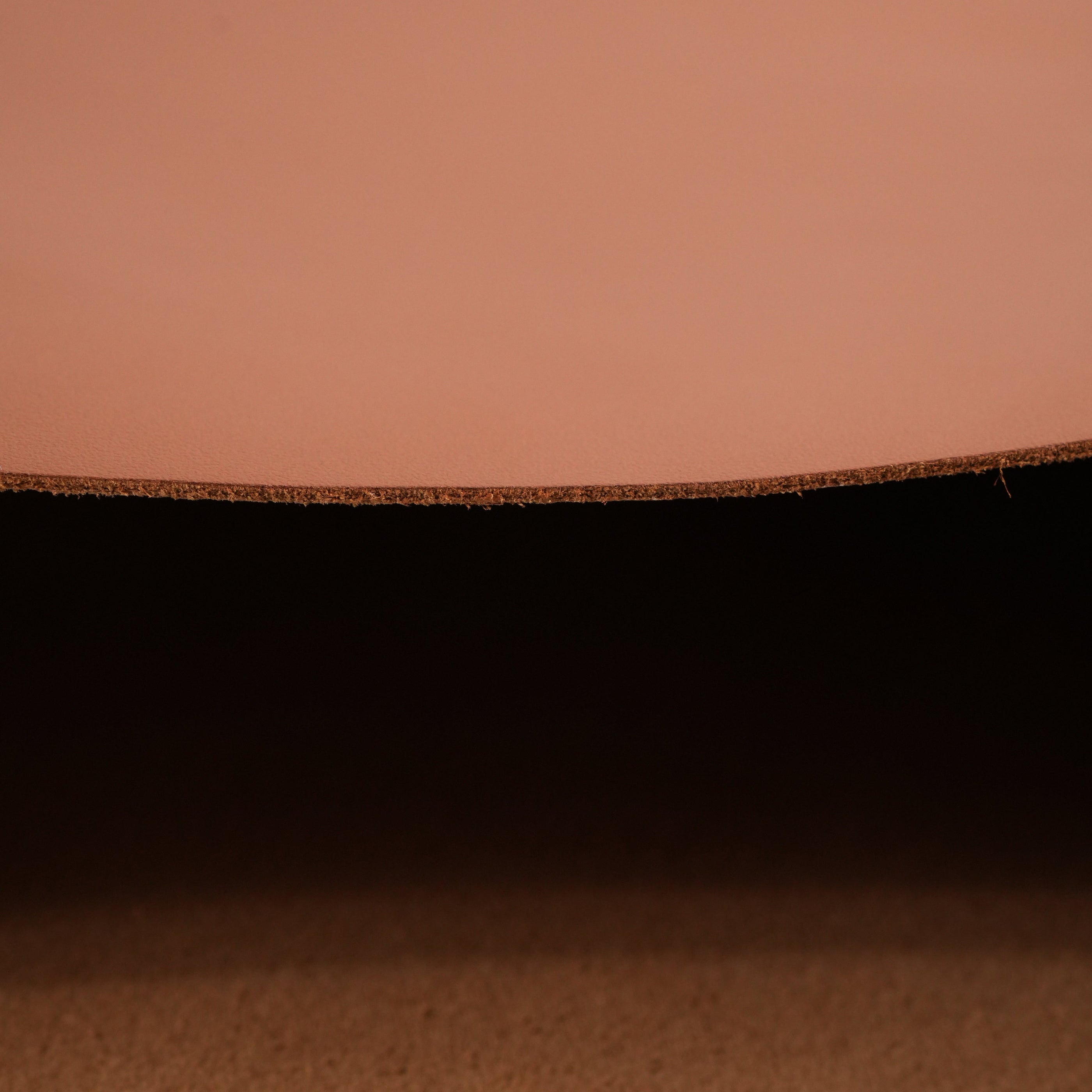 Full view of Italian Alba cognac brown leather