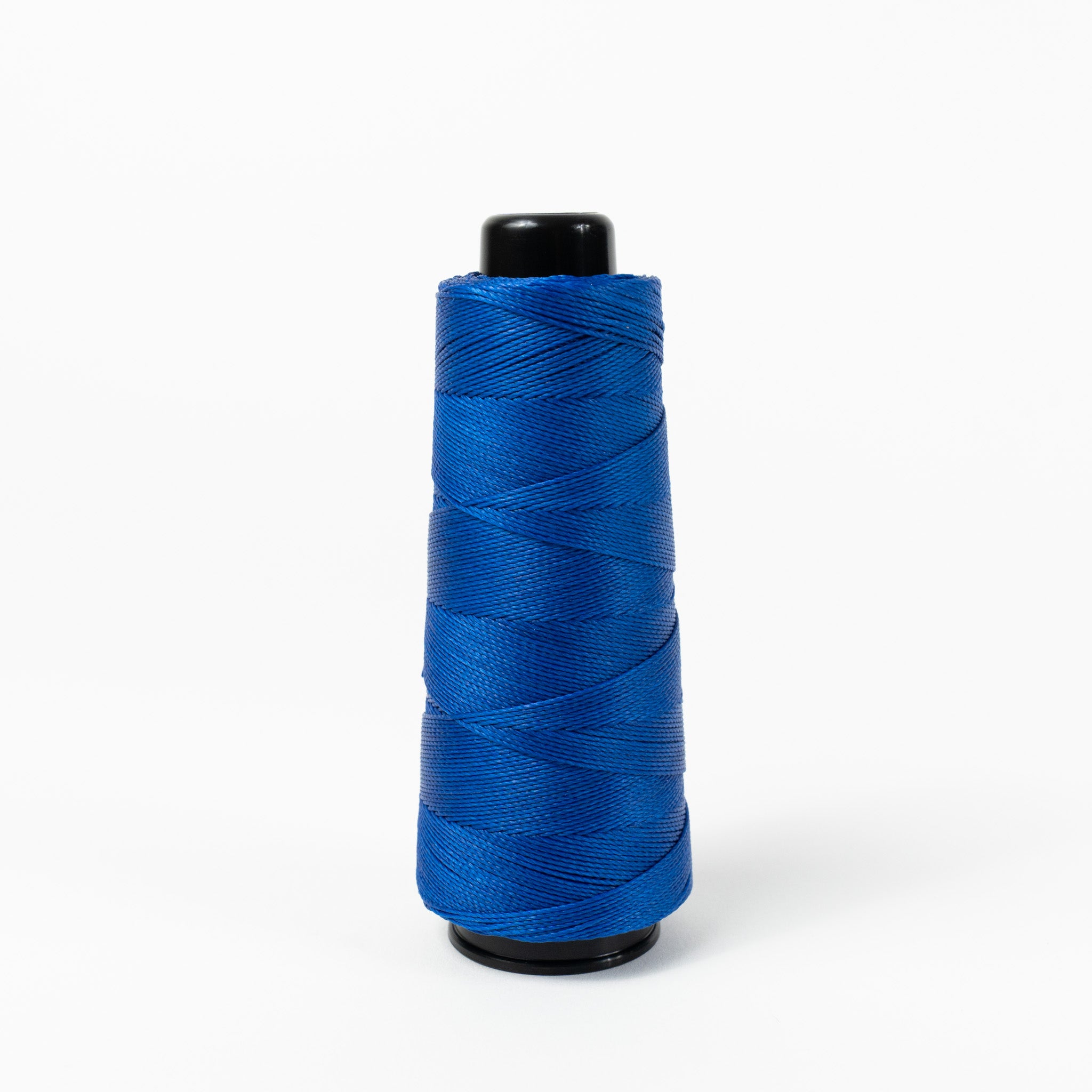 MBT cerulean blue waxed polyester thread, 200 meter spool