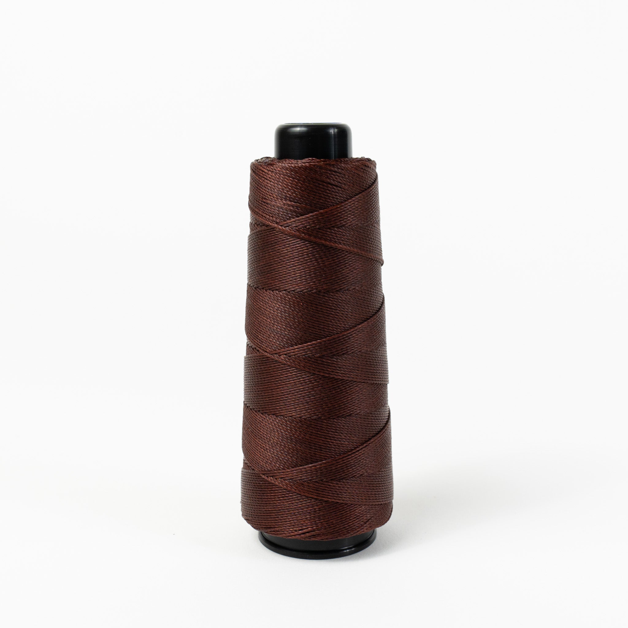 MBT tuscan red waxed polyester thread, 200 meter spool