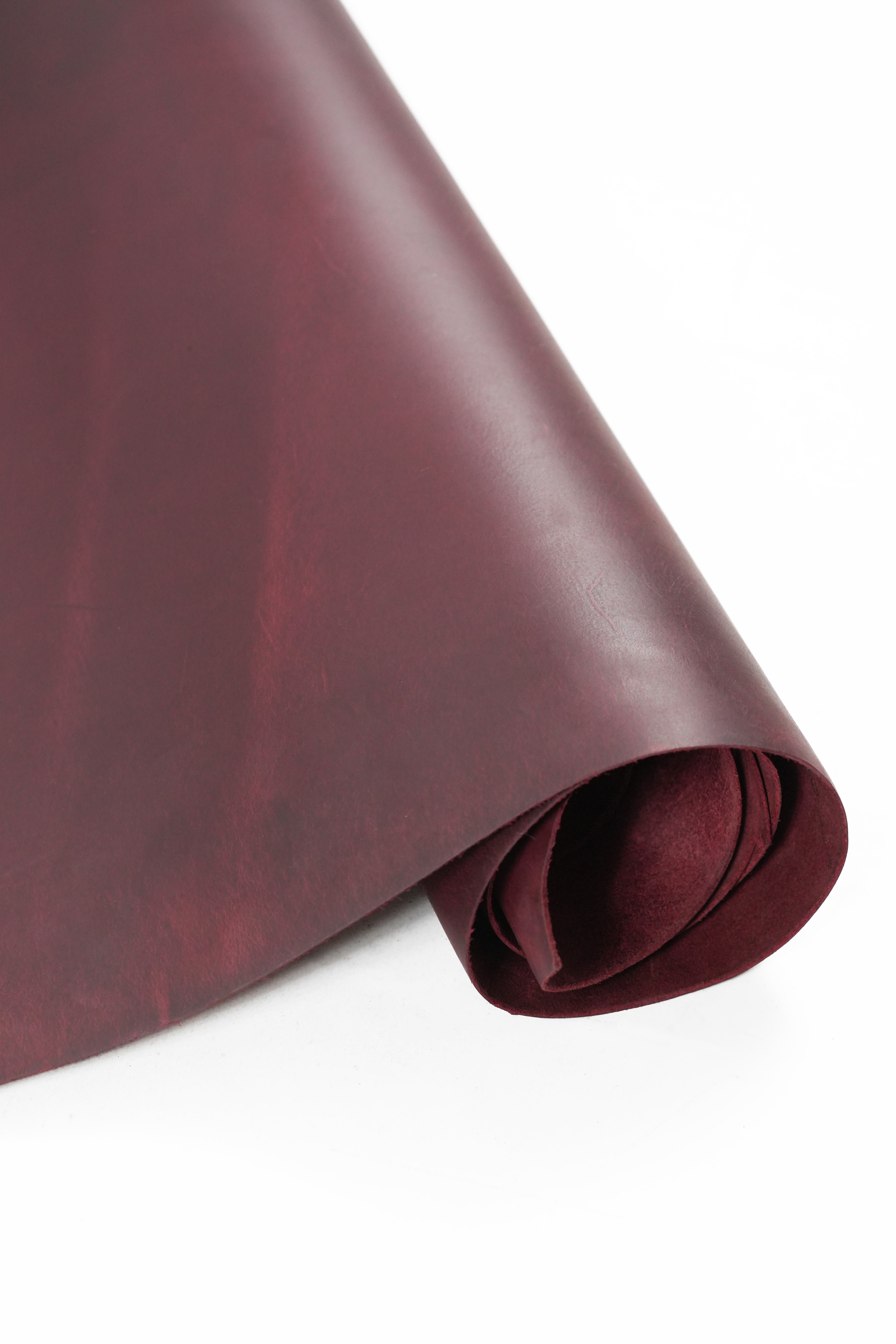 Crazy Horse Leather - Tornado Bordeaux