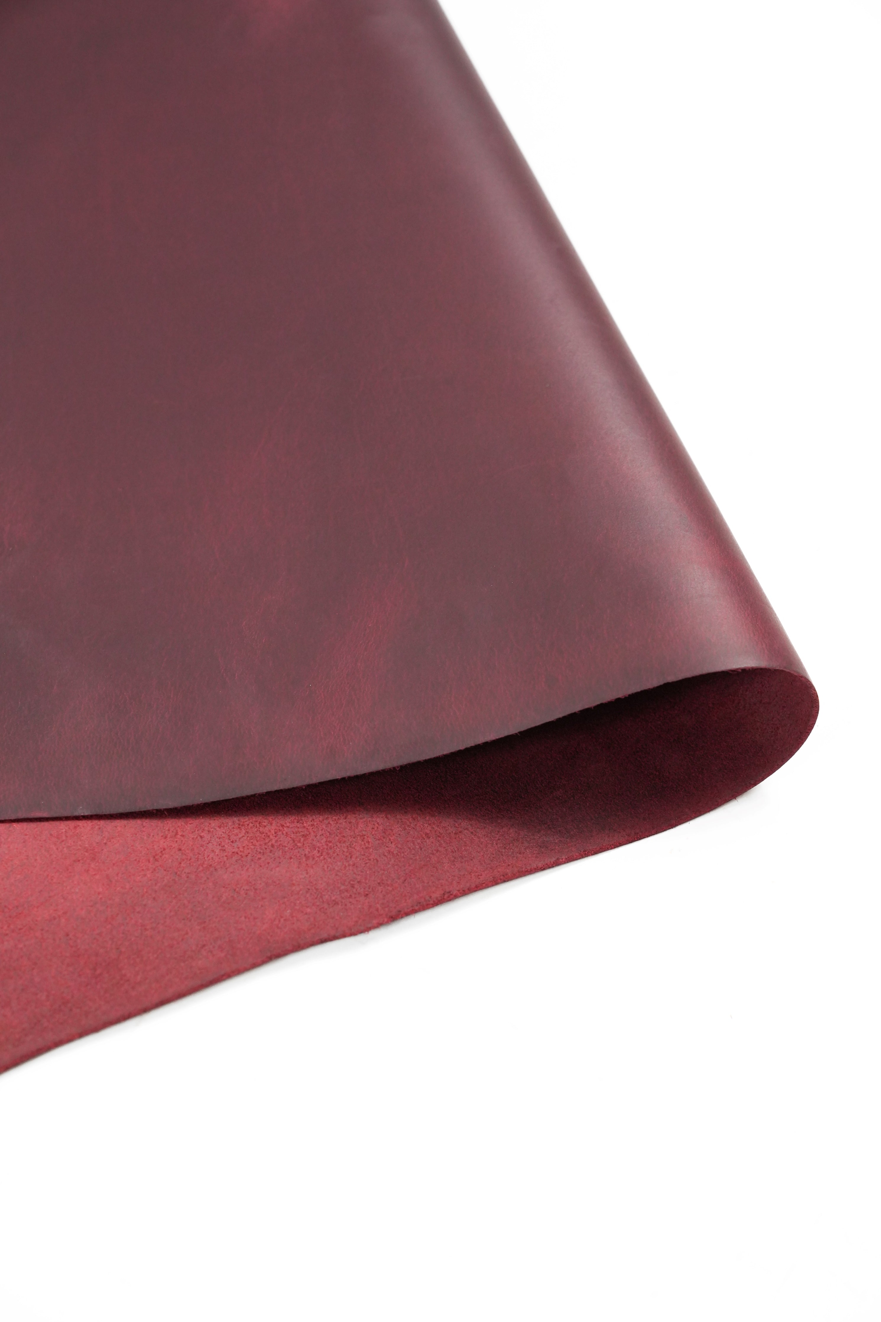 Crazy Horse Leather - Tornado Bordeaux