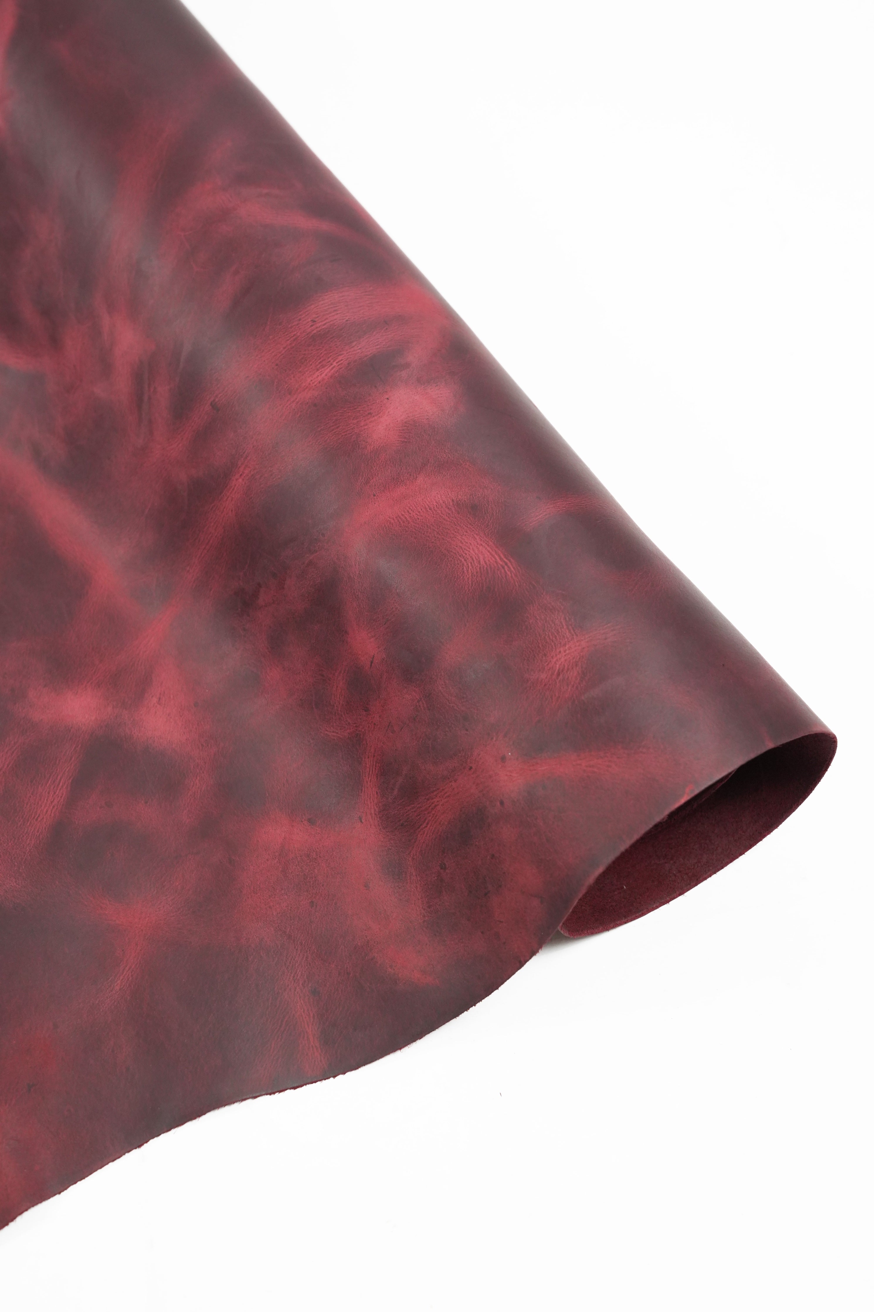 Crazy Horse Leather - Tornado Bordeaux