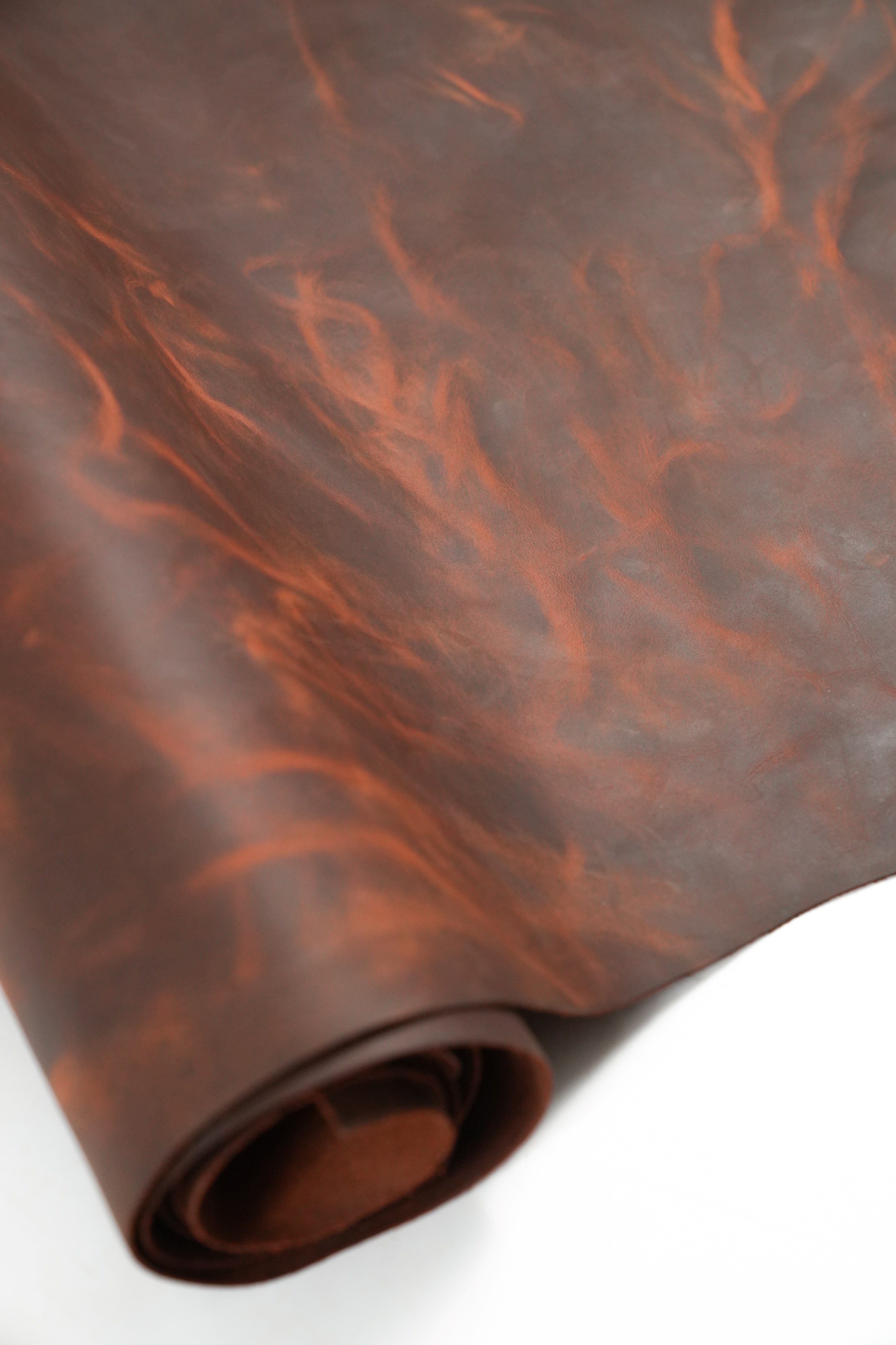 Crazy Horse Leather - Tornado Brown