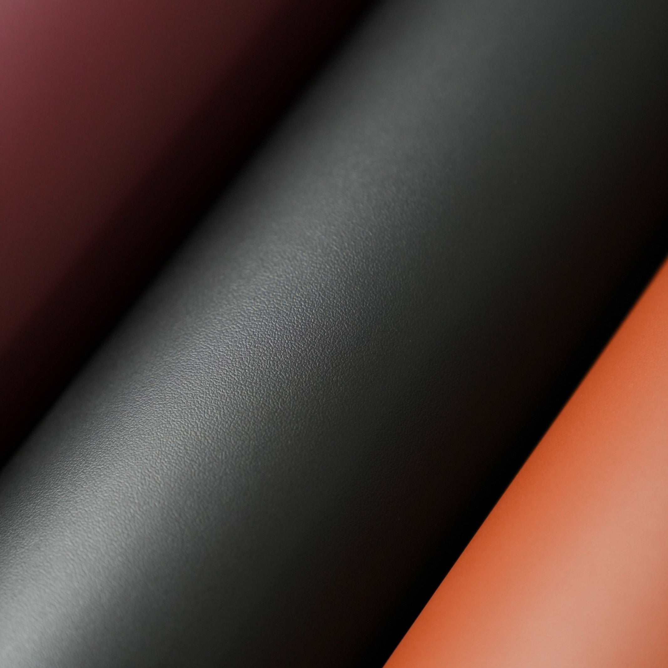 Italian Top Grain Leather Sides - Black