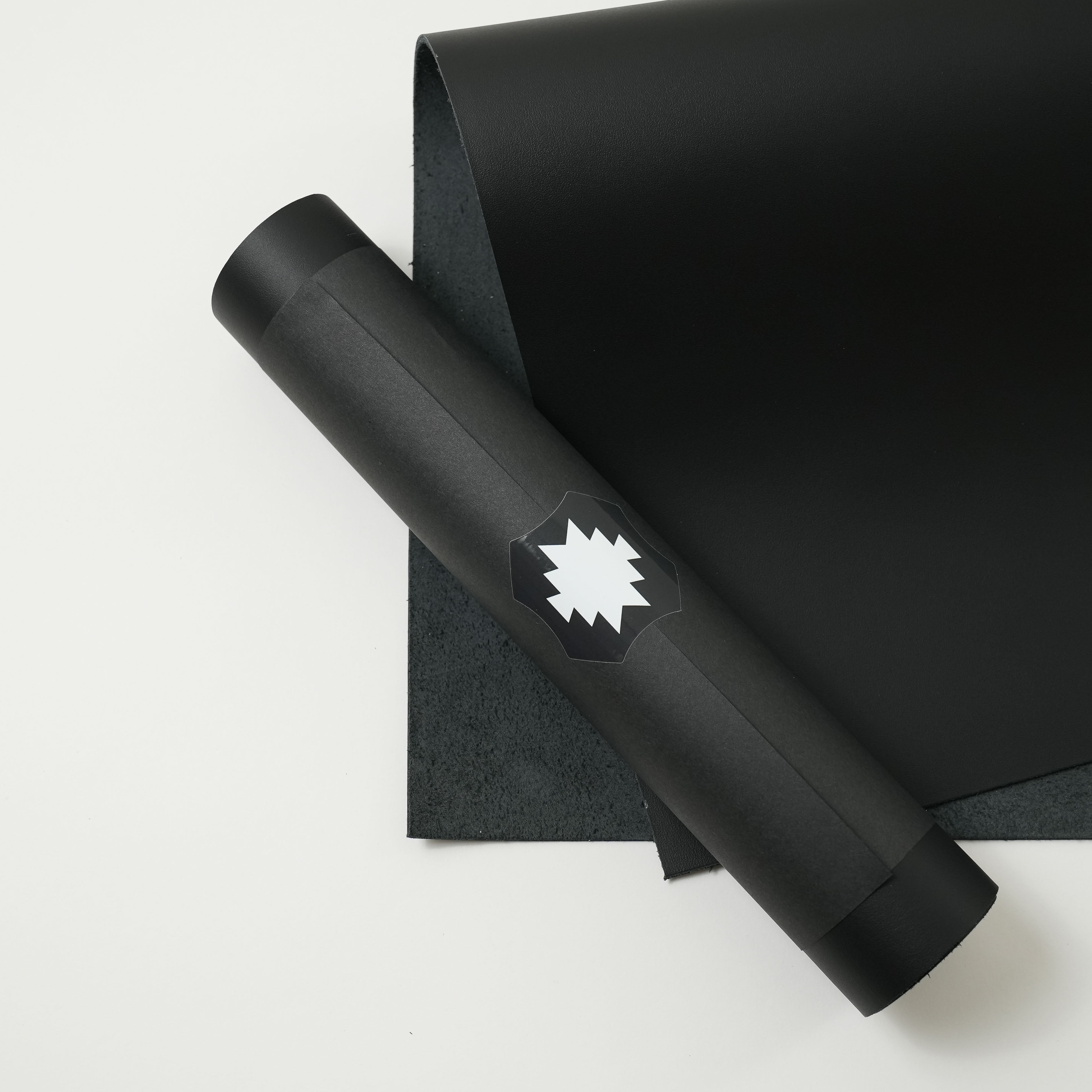 Premium Italian Top Grain Leather Panels in Black