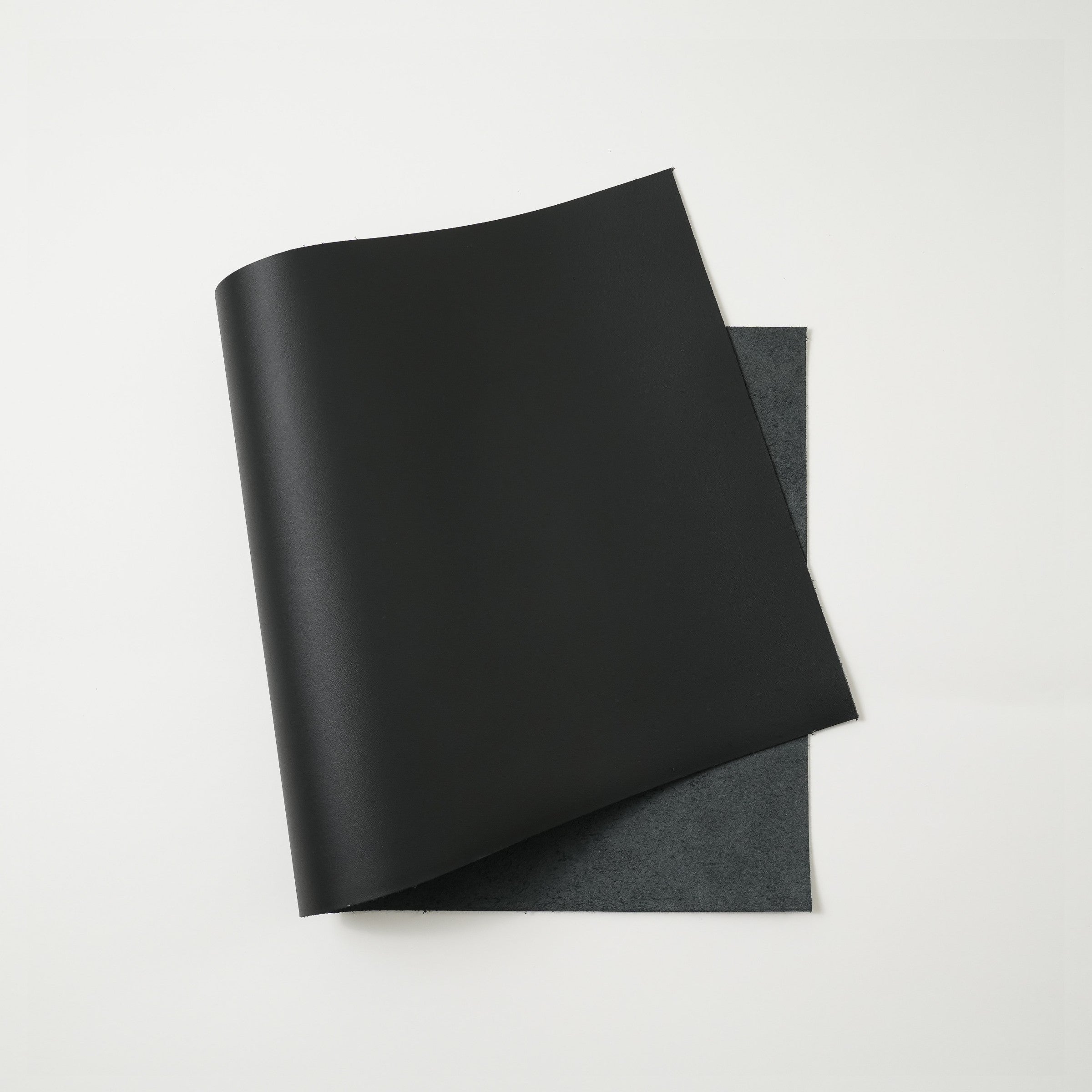 Italian Top Grain Leather Panels - Black