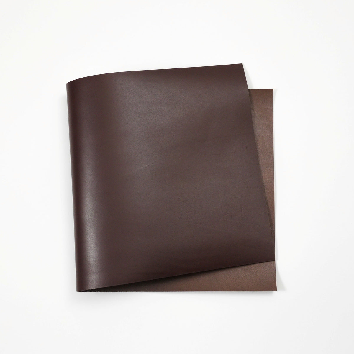 Dyed Veg Tan Leather Panels - Brown