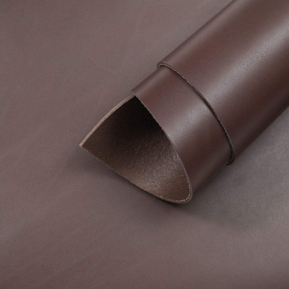 Dyed Veg Tan Leather Panels - Brown