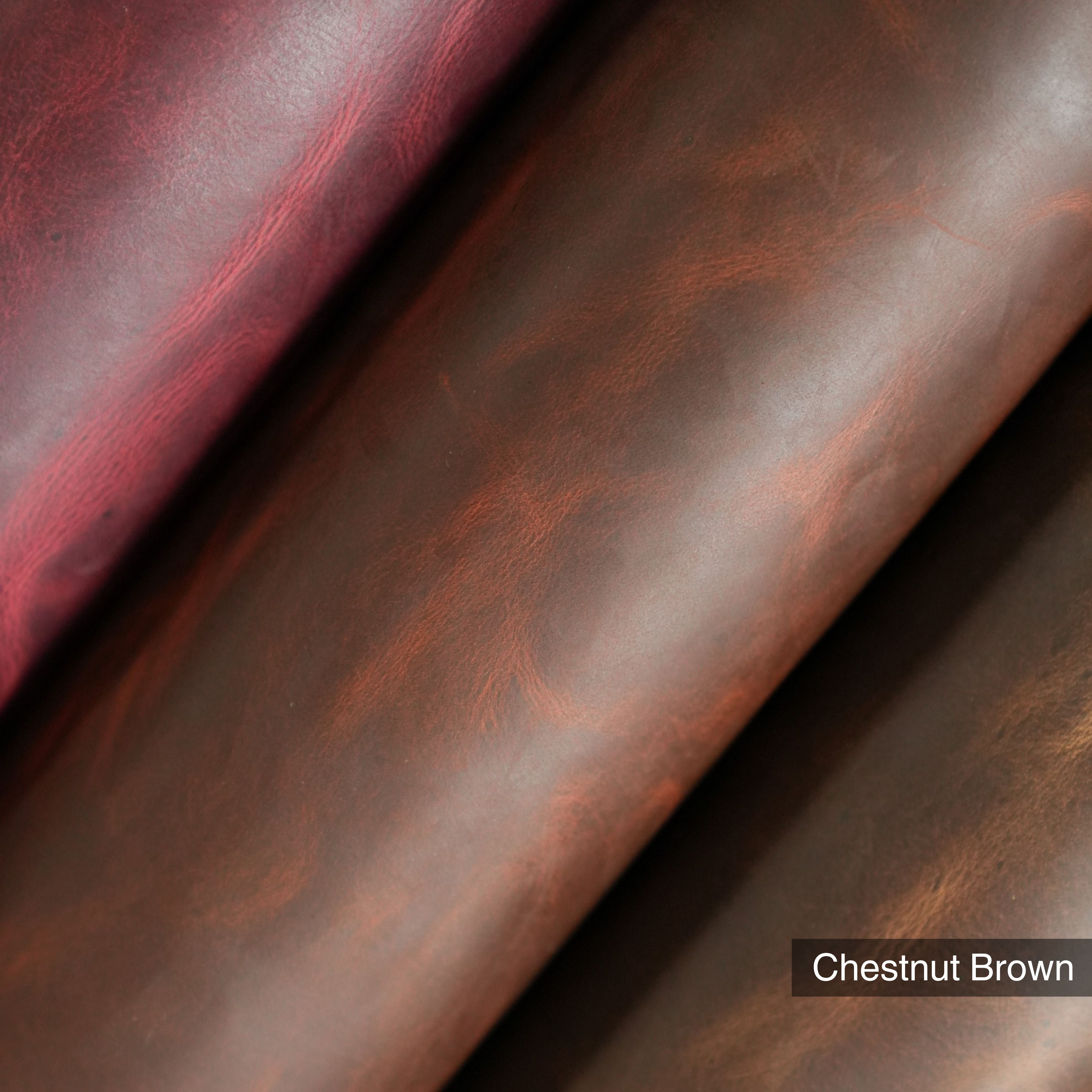 Crazy Horse Leather Sides - Economy Grade