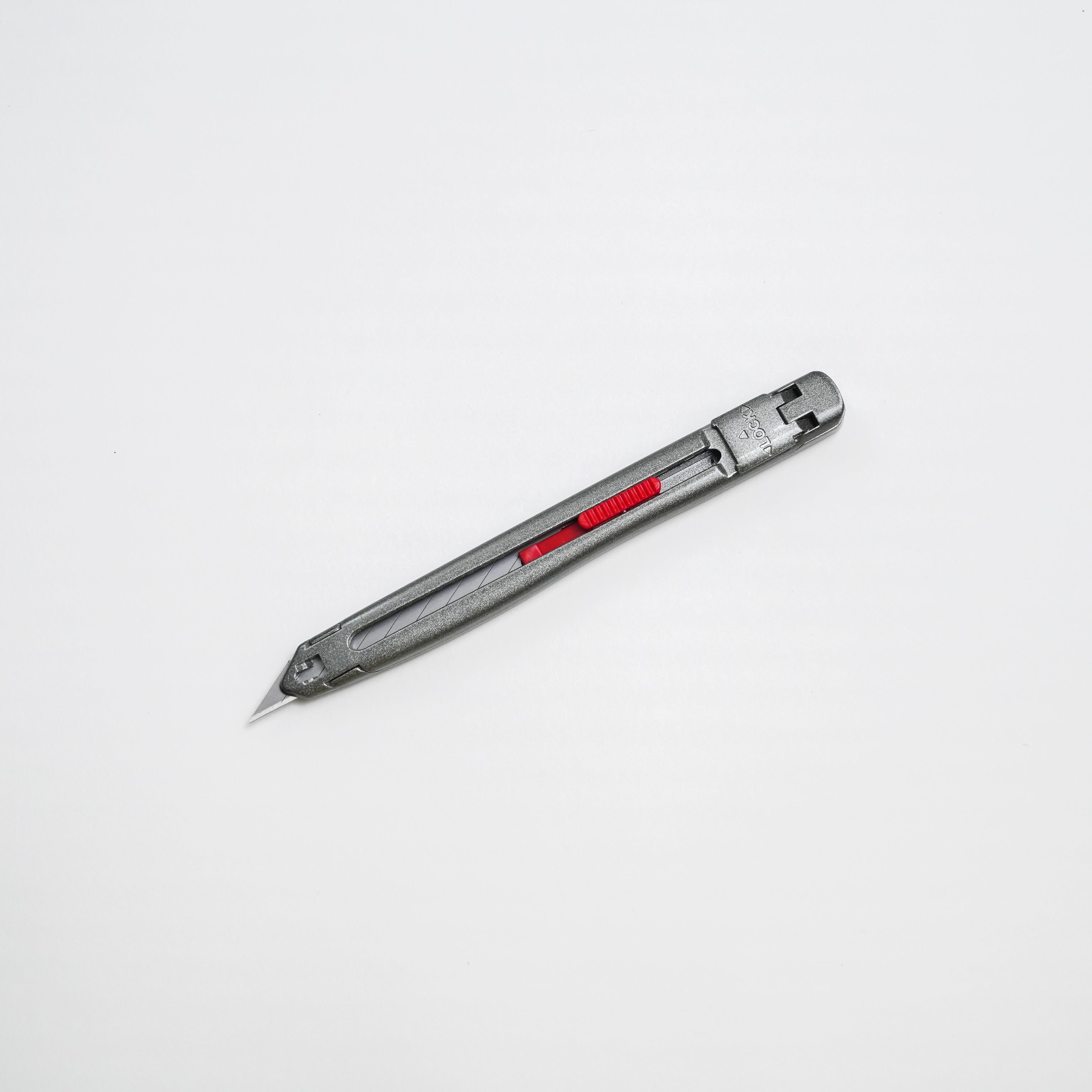 Snap-Off Craft Knife - Chrome Cutter Lock, Alloy Metal Body