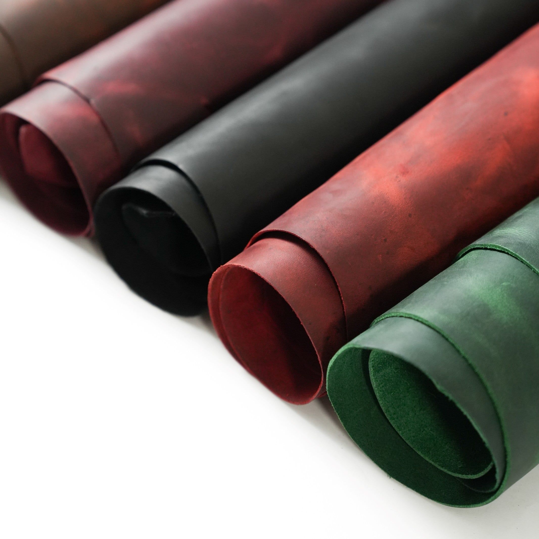 Crazy Horse Leather Sides - Economy Grade