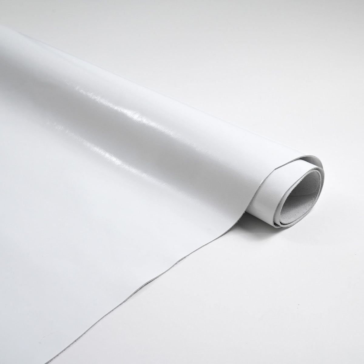 Crinkled Patent Leather Sides, 2.5-3 oz - White