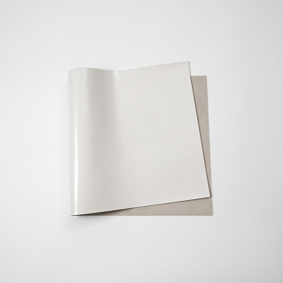 Crinkled Patent Leather Panels, 2.5–3 oz – Ivory