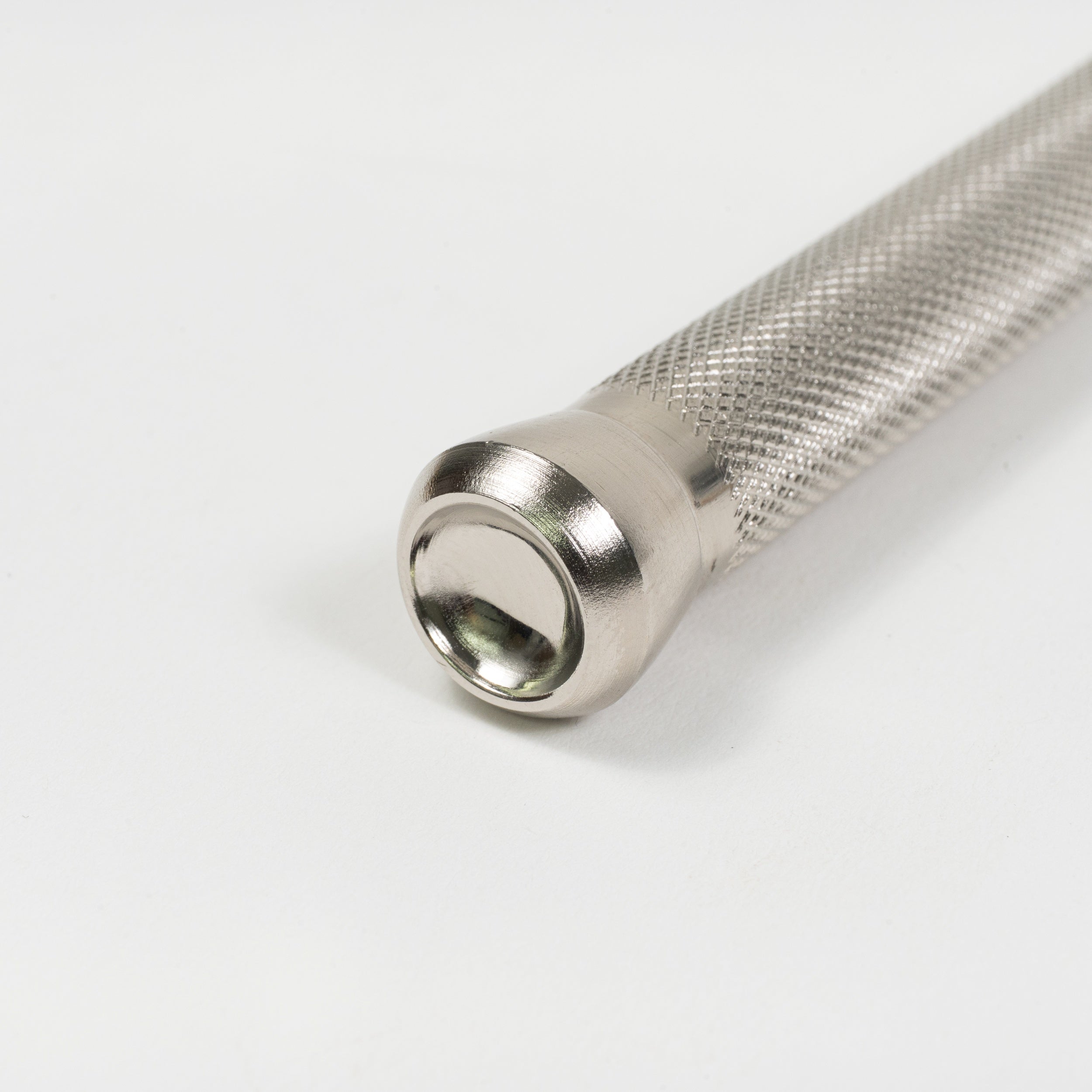 domed rivet setter close-up view