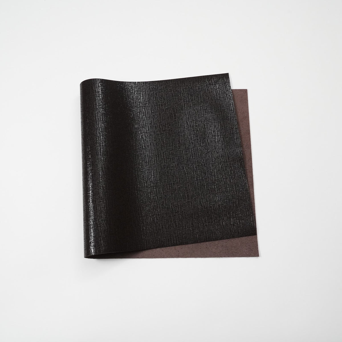 Lizard Embossed Cowhide Leather Panels, 3-3.5 oz - Brown