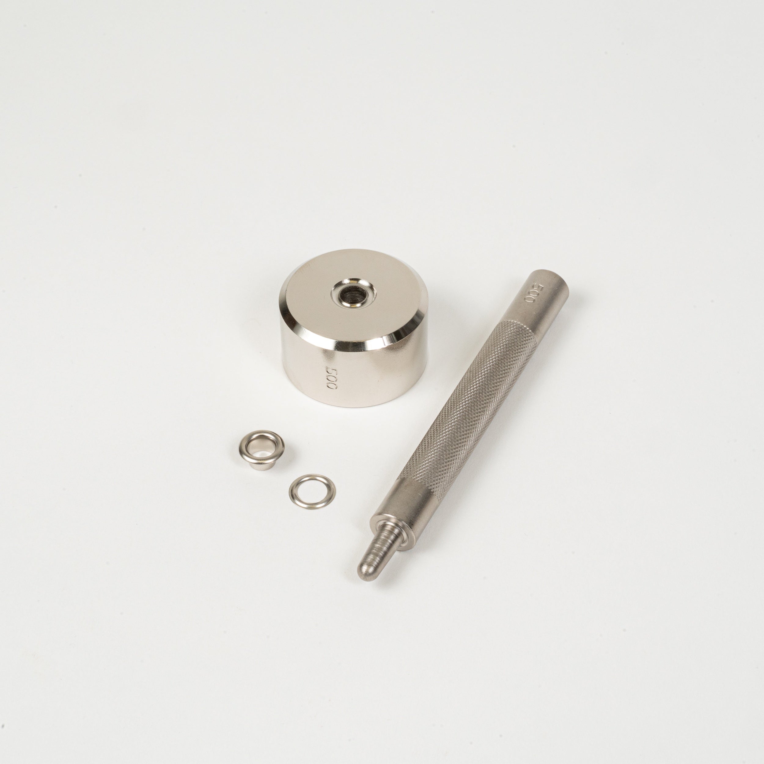 grommet setter front view