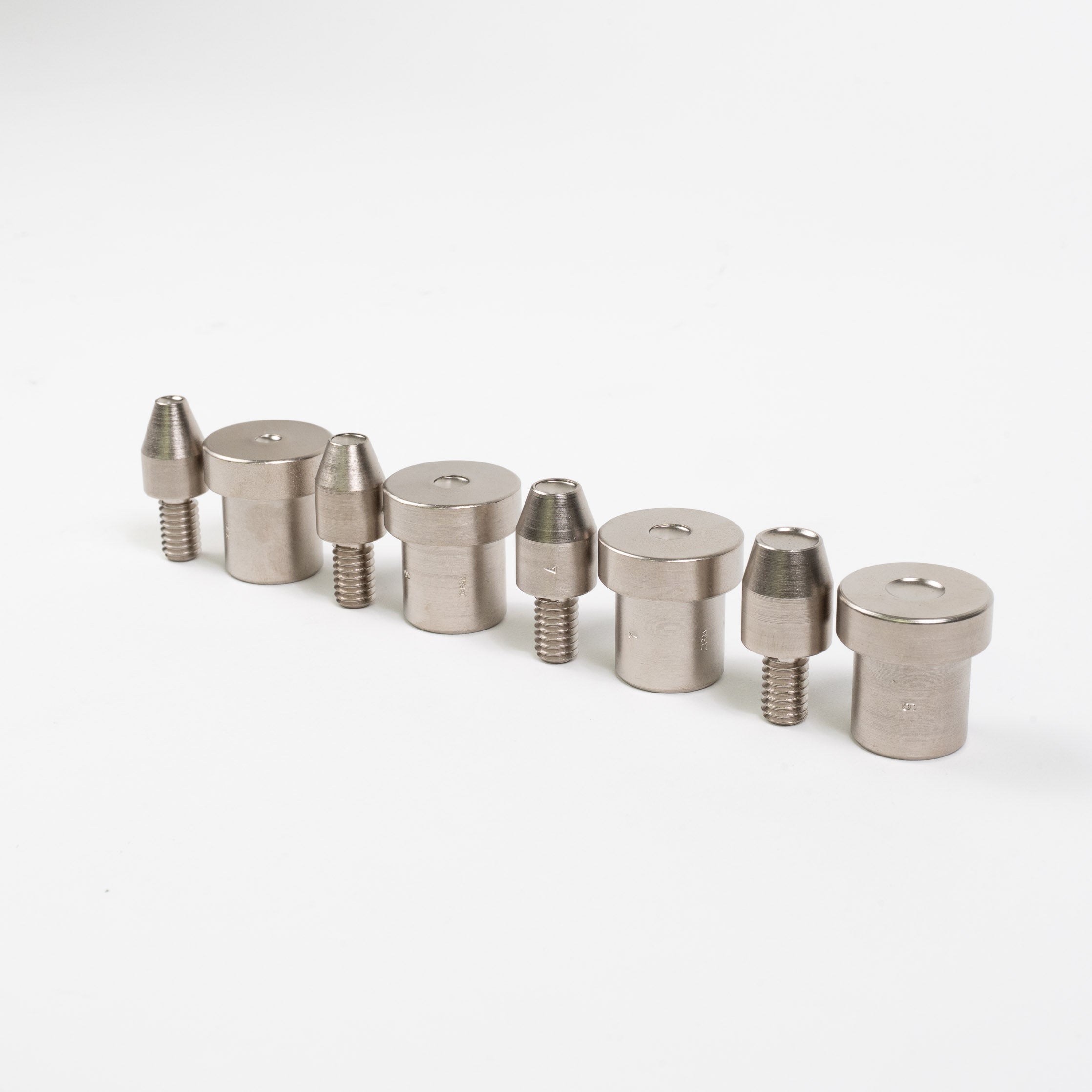 Hand Press Die Double Cap Rivets sizes