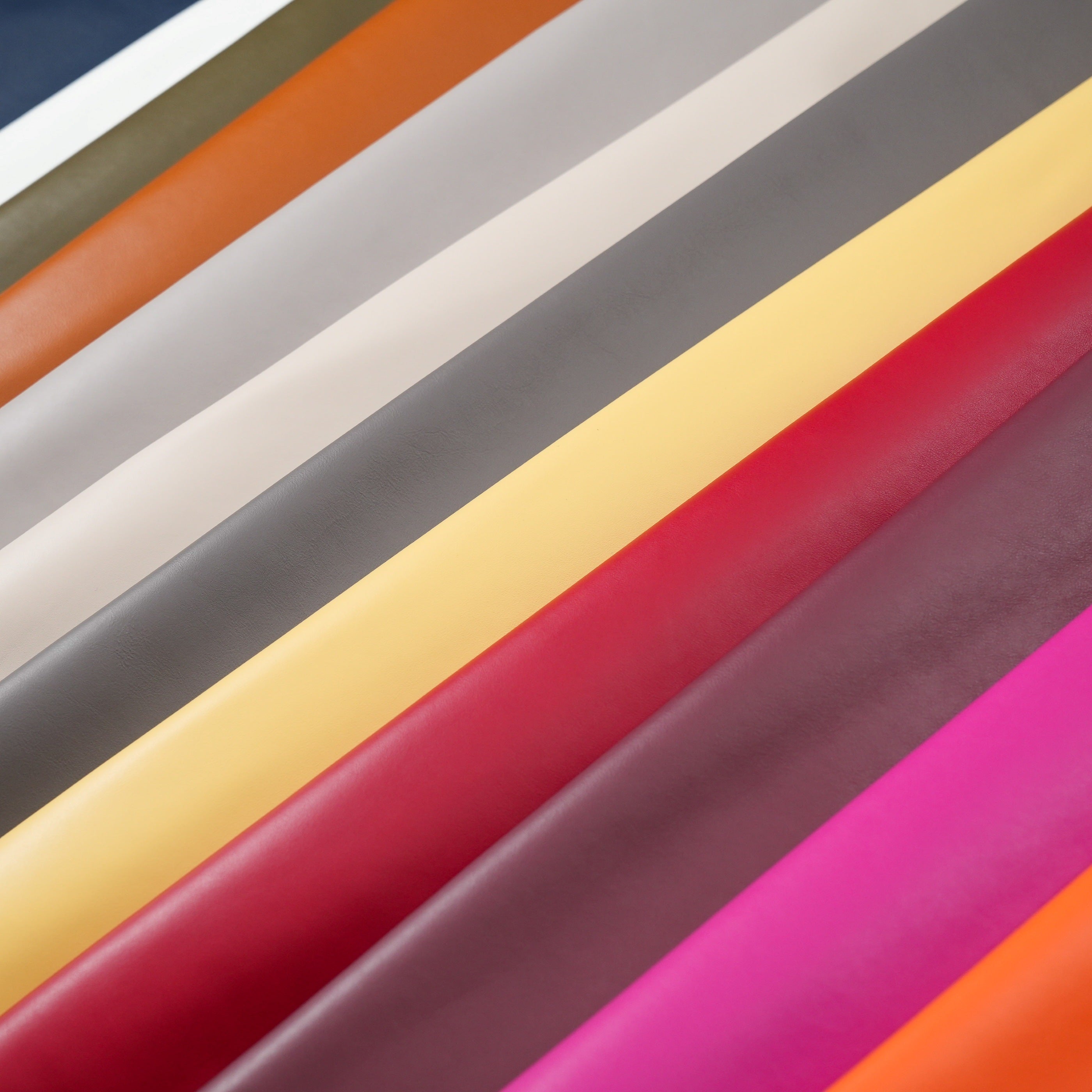 Italian Nappa Calfskin Leather Panels - Burgundy