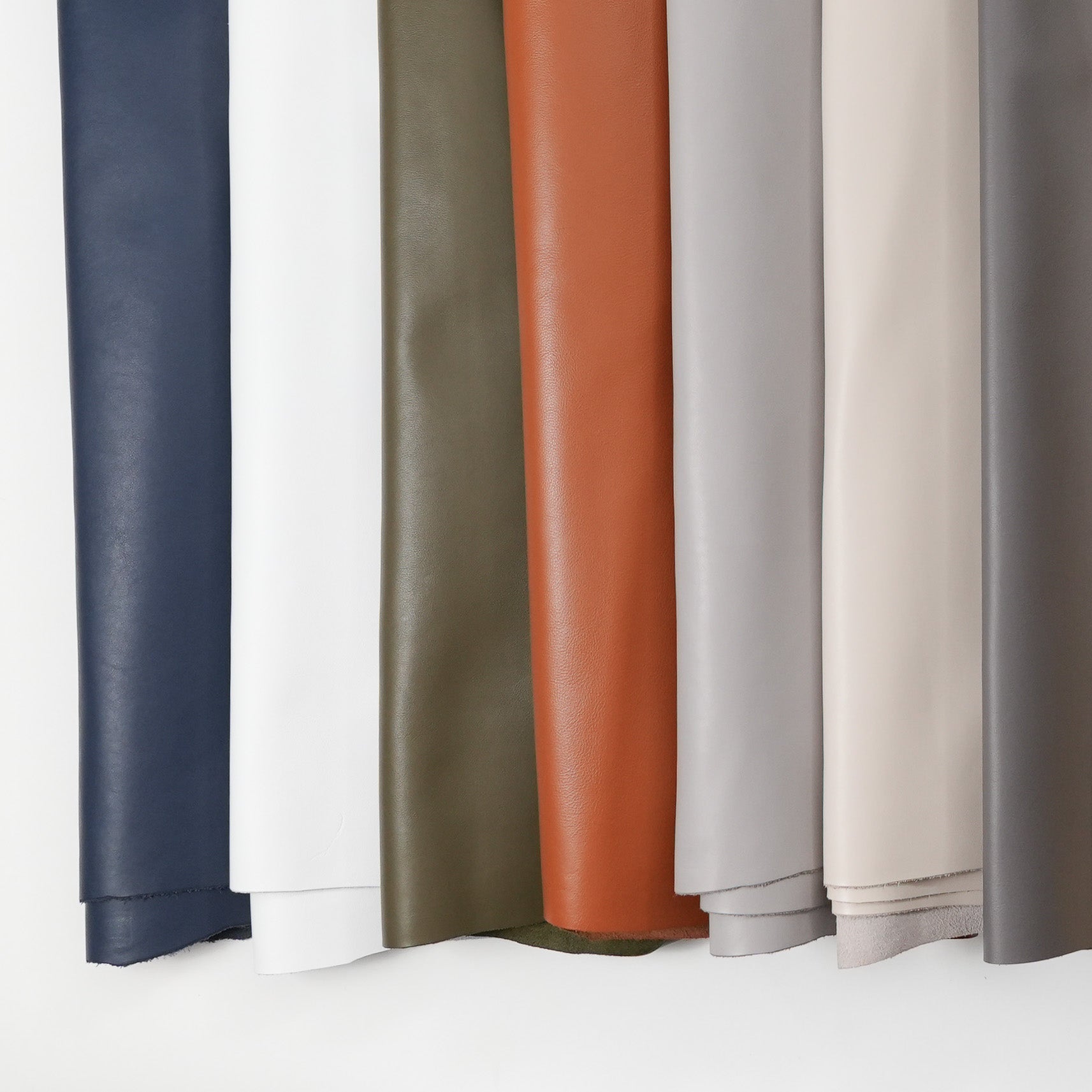 italian nappa calfskin leather hides various colors