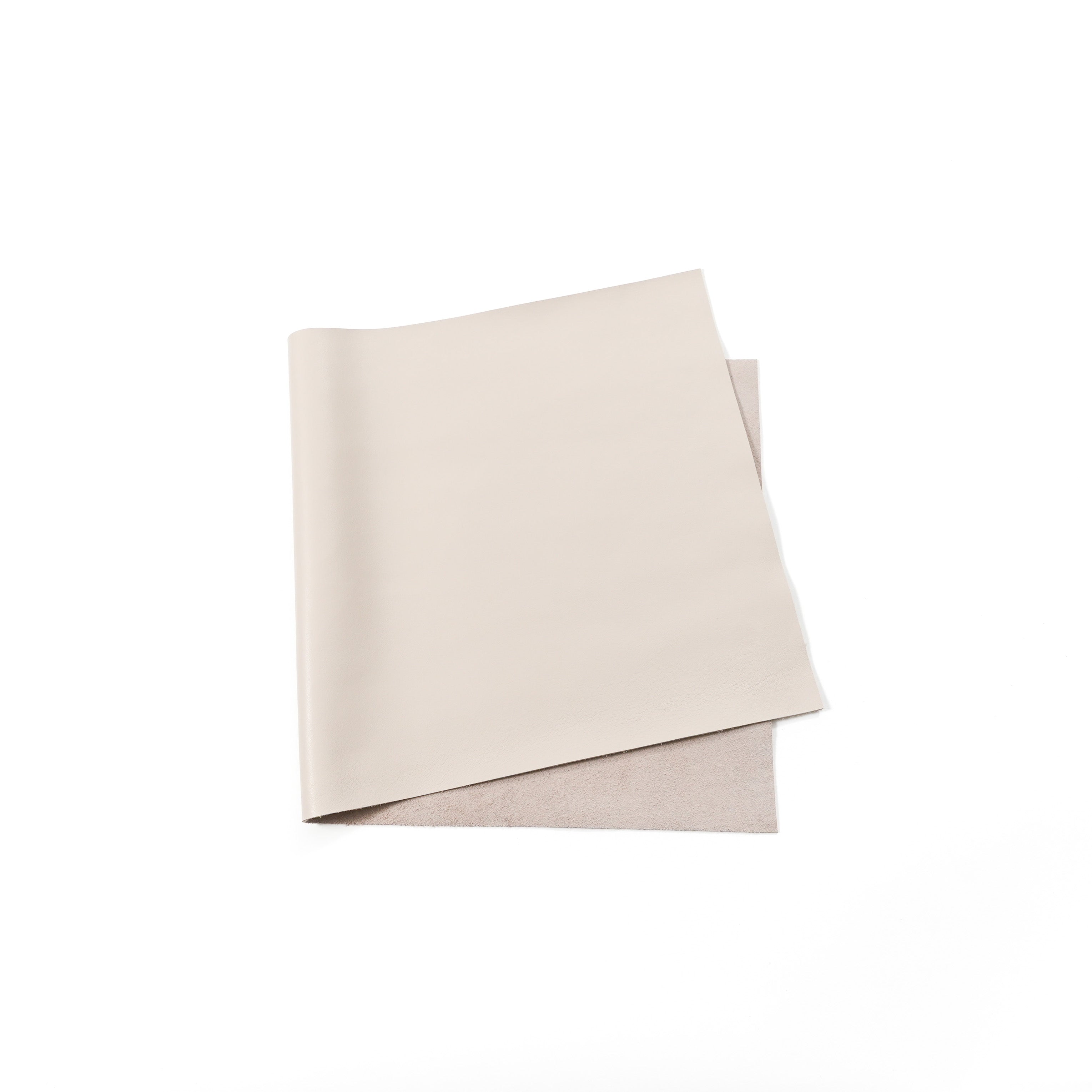 Italian Nappa Calfskin Leather Panels - Cream