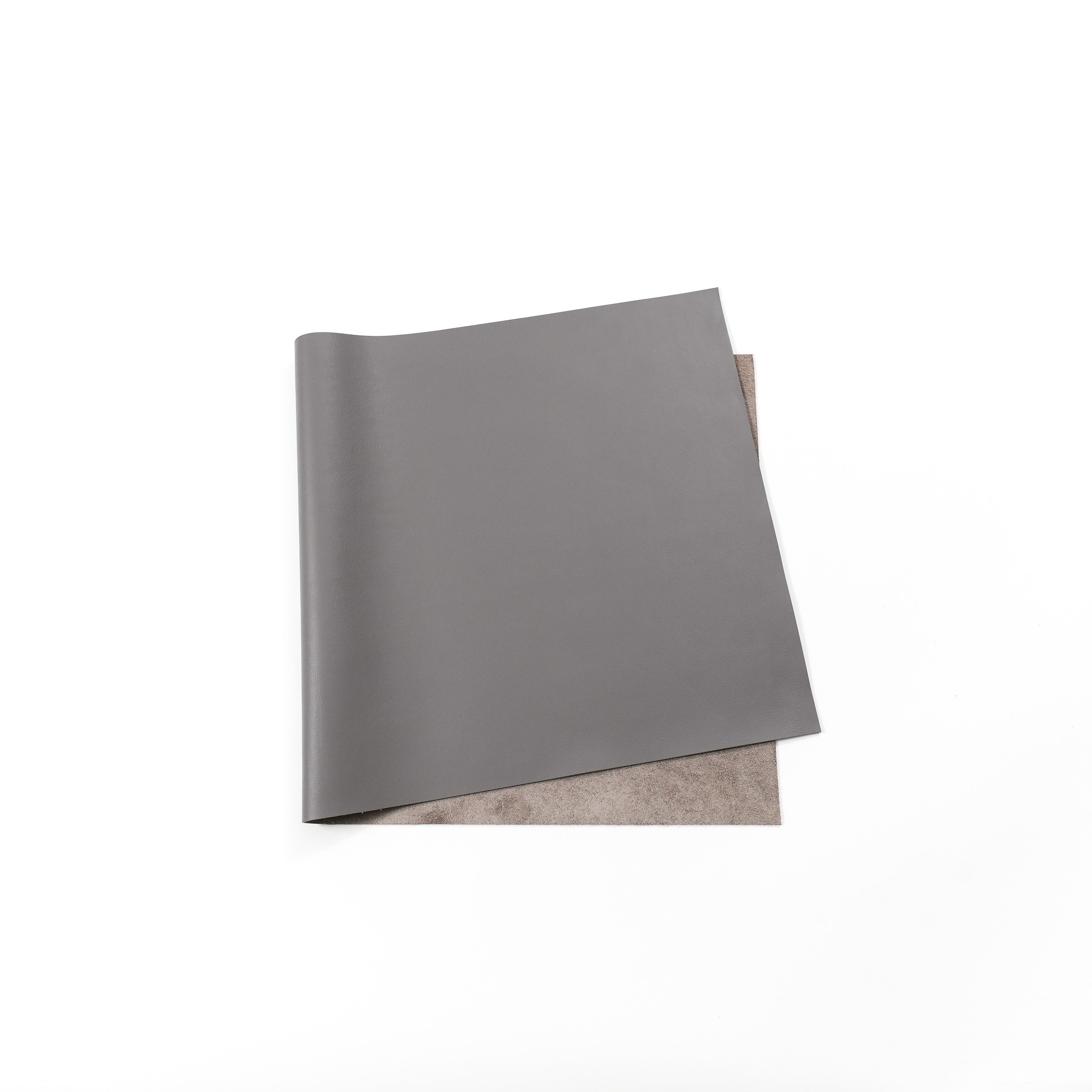 Italian Nappa Calfskin Leather Panels - Gray