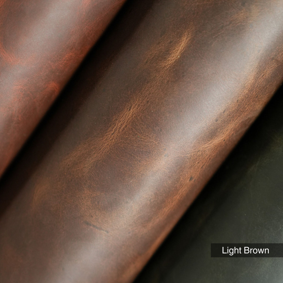 Crazy Horse Leather Sides - Economy Grade